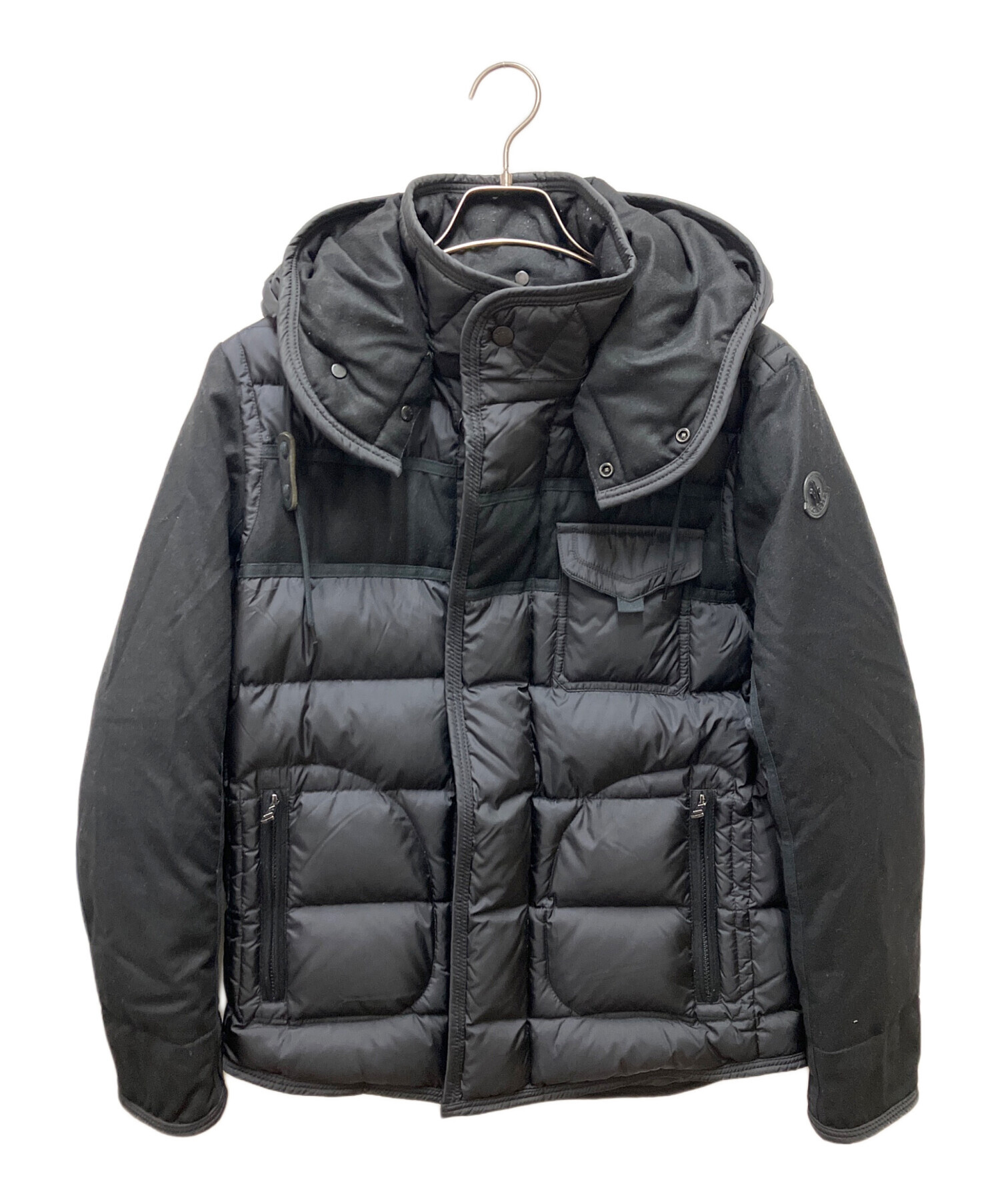 中古・古着通販】MONCLER (モンクレール) ダウンジャケット ブラック 