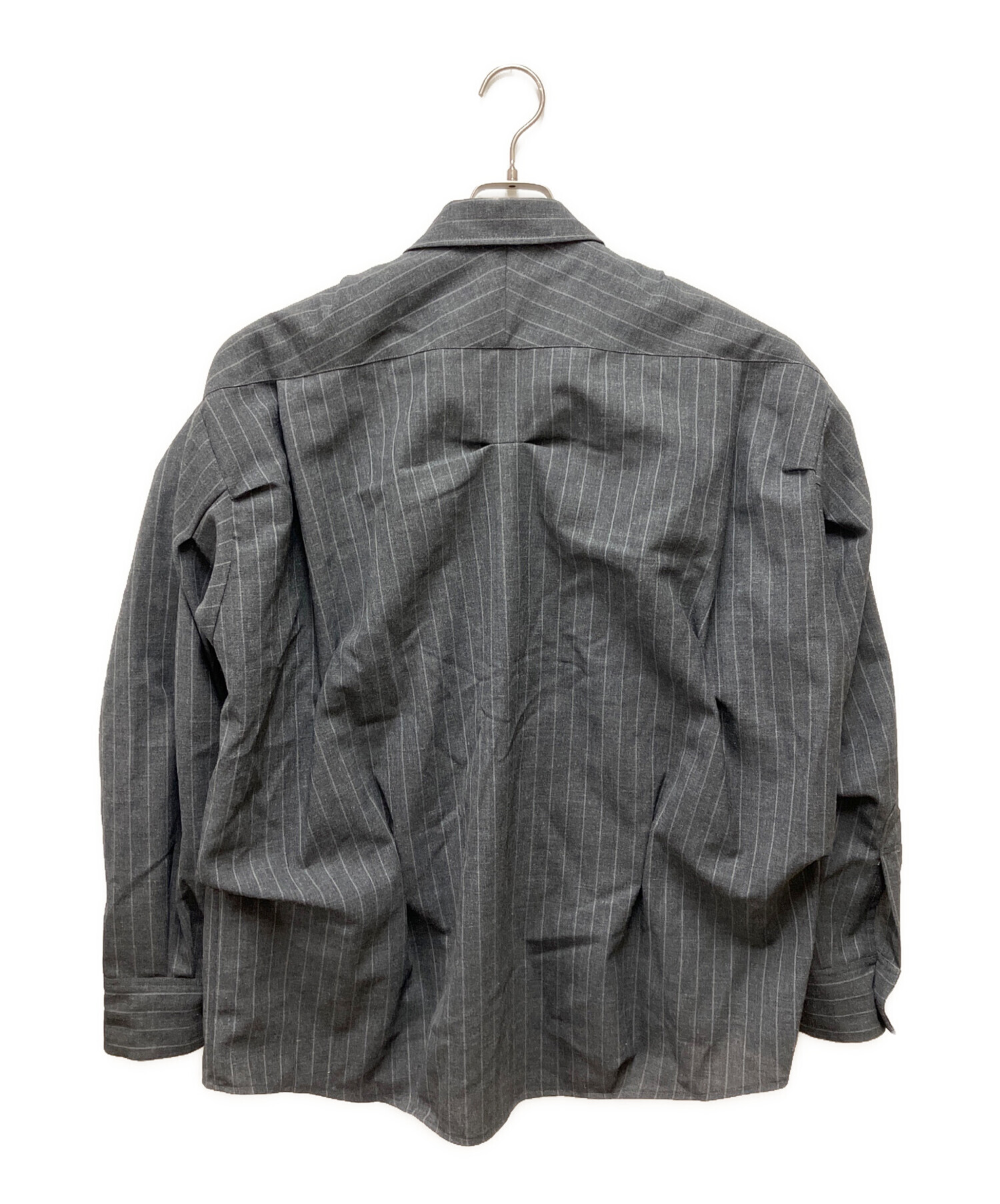 中古・古着通販】N.HOOLYWOOD (エヌ ハリウッド) 長袖シャツ グレー