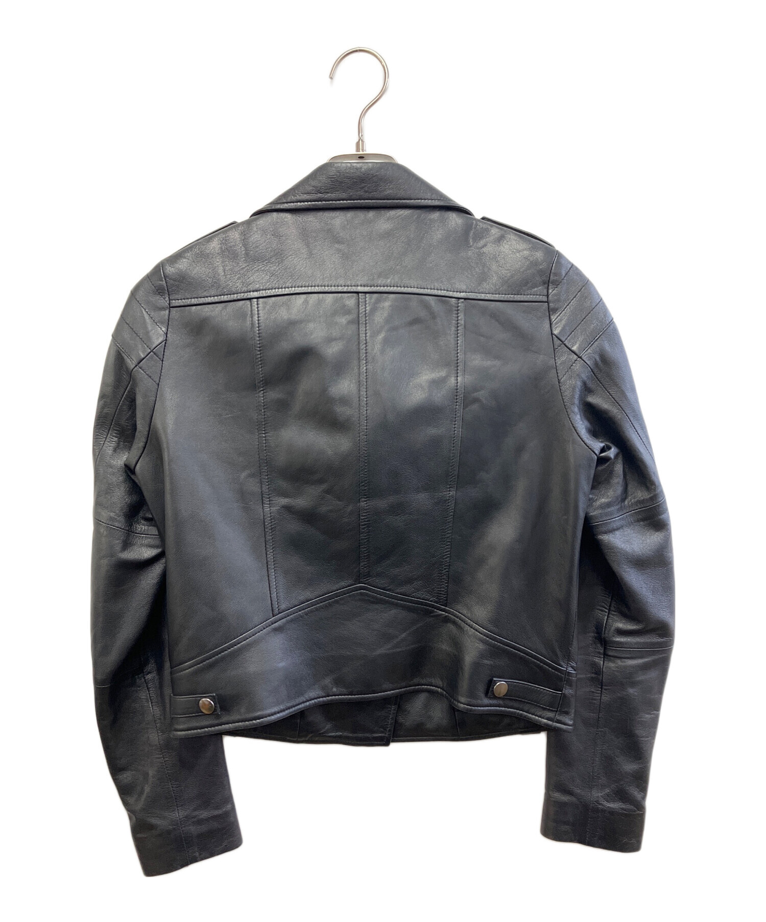 中古・古着通販】LANVIN (ランバン) ダブルライダースジャケット