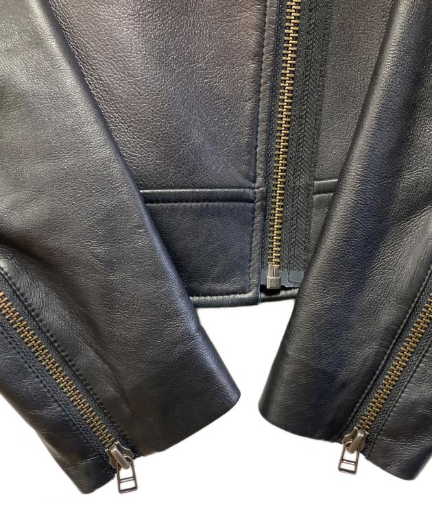 中古・古着通販】LANVIN (ランバン) ダブルライダースジャケット