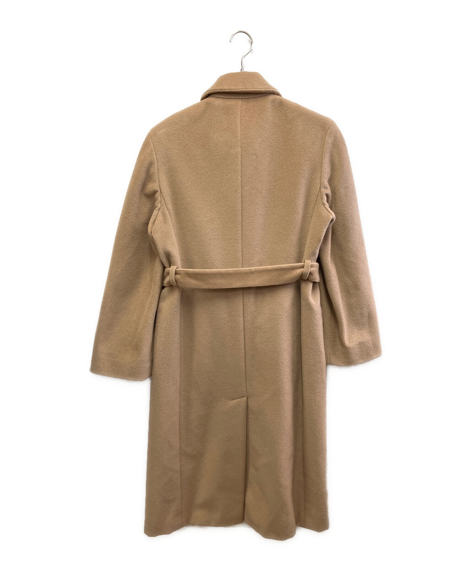 MaxMara ウールジャケット 42 ベージュ M〜L相当 中古・古着通販】MaxMara (マックスマーラ) ウールコート ベージュ