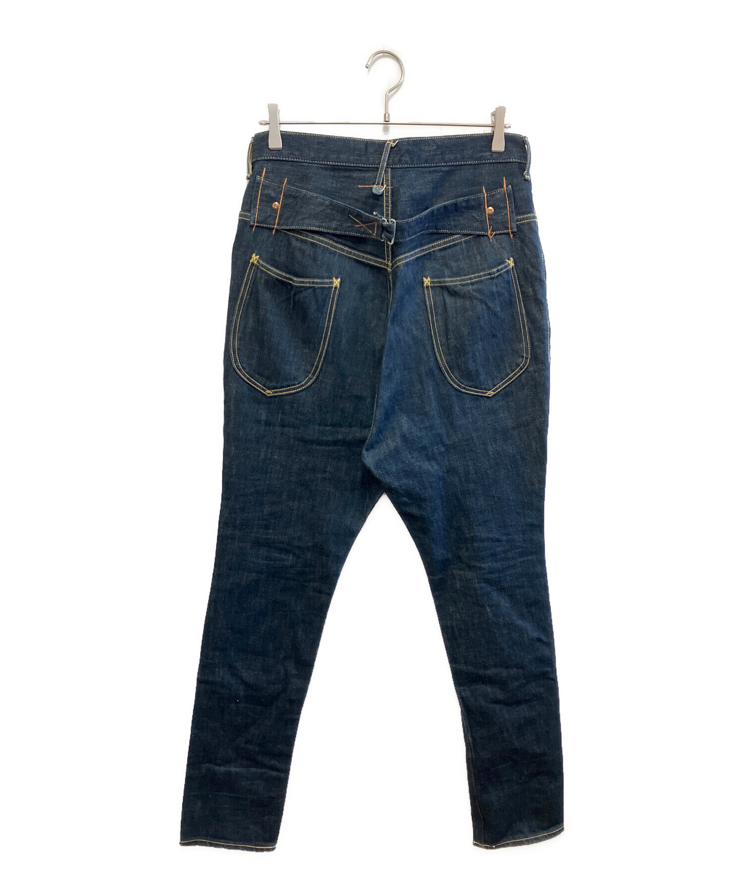 KAPITAL キャピタル　アミッシュパンツ デニムイ ンディゴ サイズＳ 中古・古着通販】KAPITAL (キャピタル) ピエロデニムパンツ インディゴ
