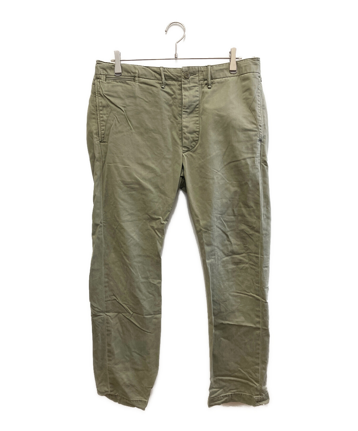 中古・古着通販】RRL (ダブルアールエル) トラウザーパンツ カーキ