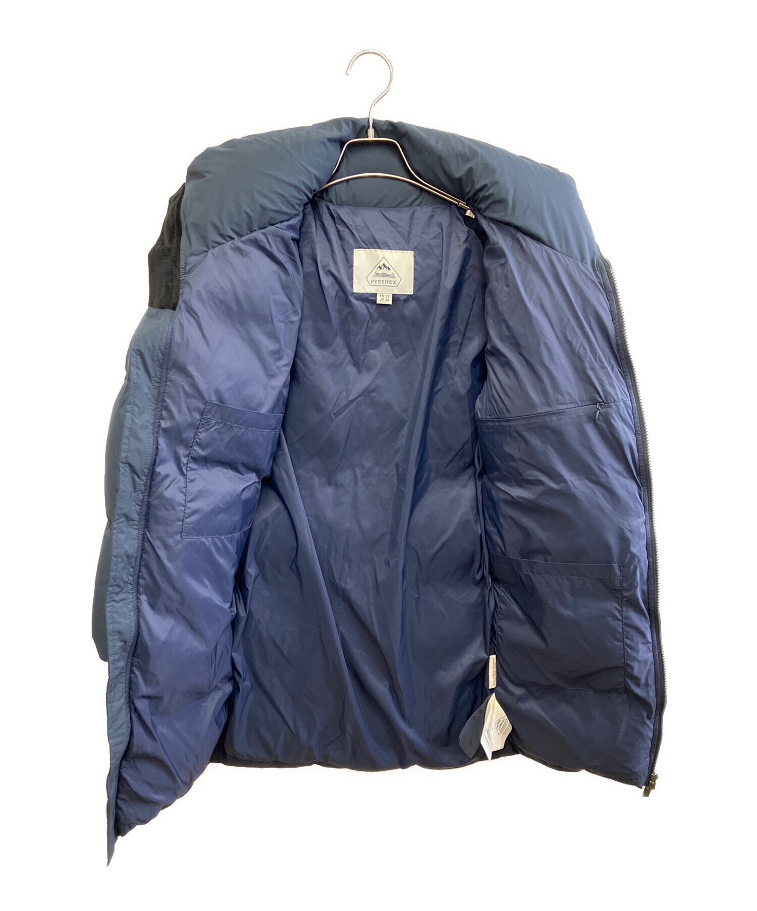 中古・古着通販】Pyrenex (ピレネックス) ダウンコート ネイビー