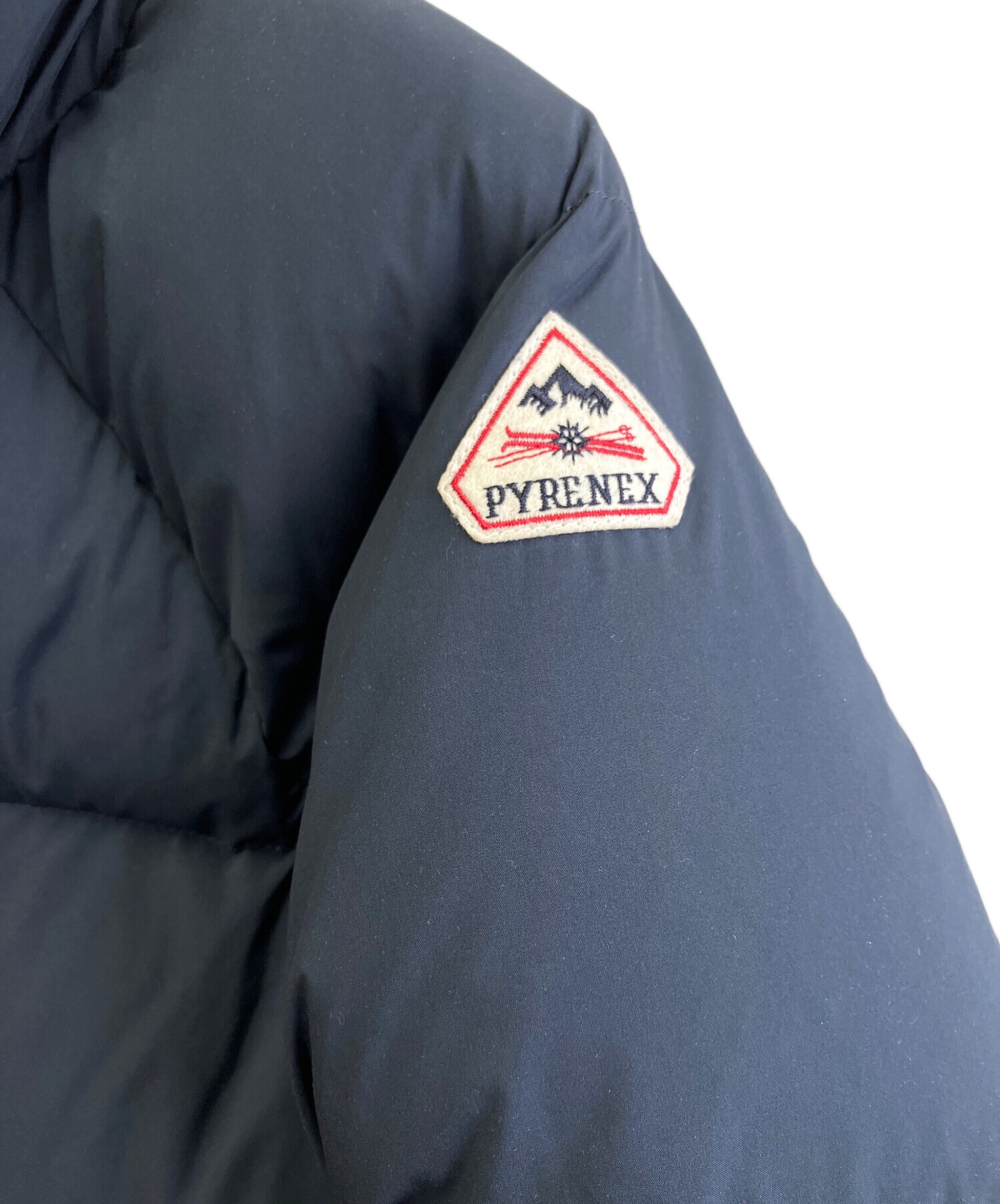 中古・古着通販】Pyrenex (ピレネックス) ダウンコート ネイビー 