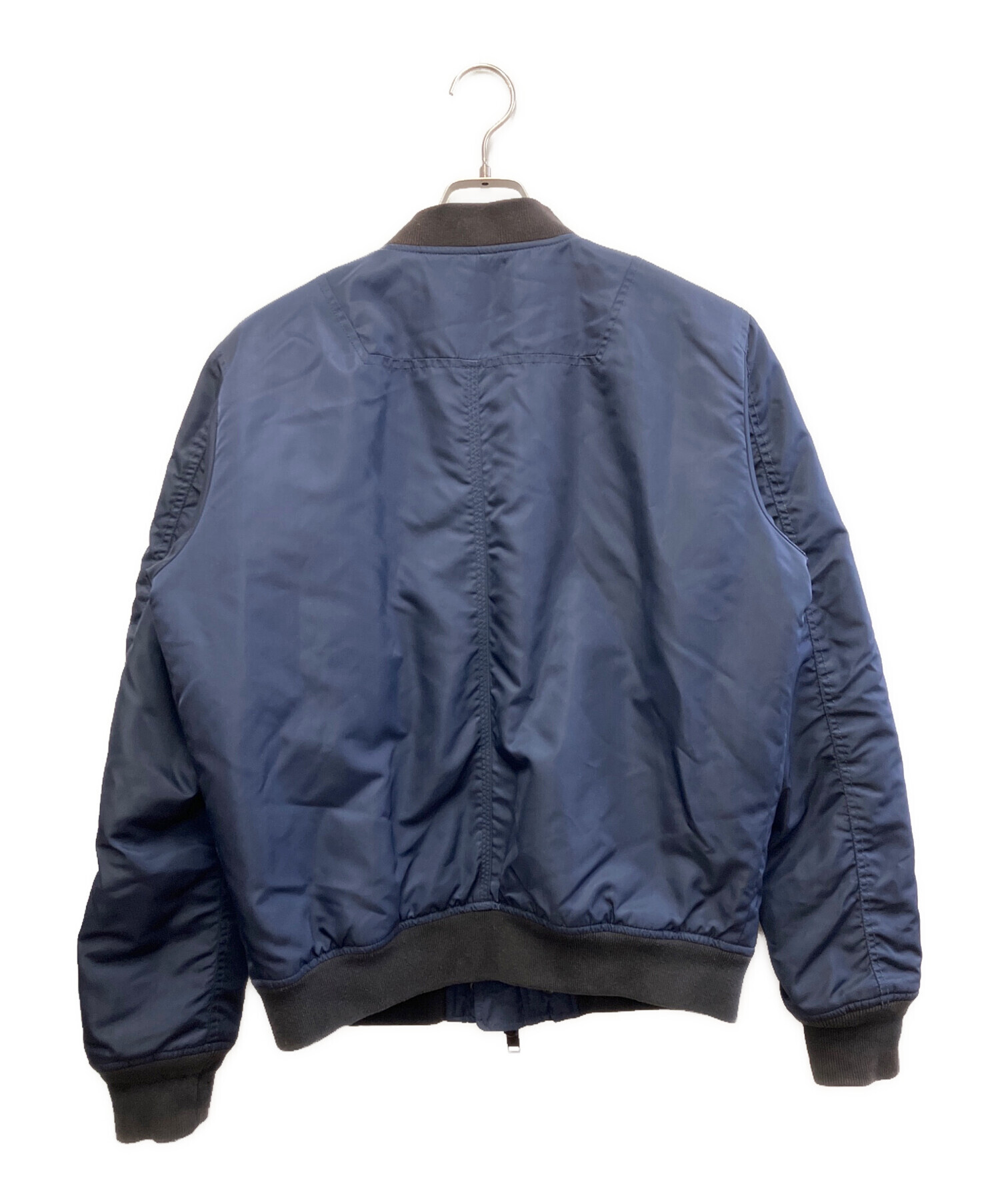 中古・古着通販】DIESEL (ディーゼル) MA-1ジャケット ネイビー サイズ