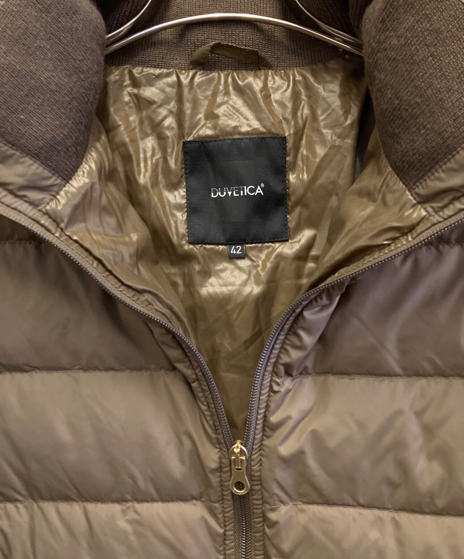 中古・古着通販】DUVETICA (デュベティカ) ダウンジャケット カーキ