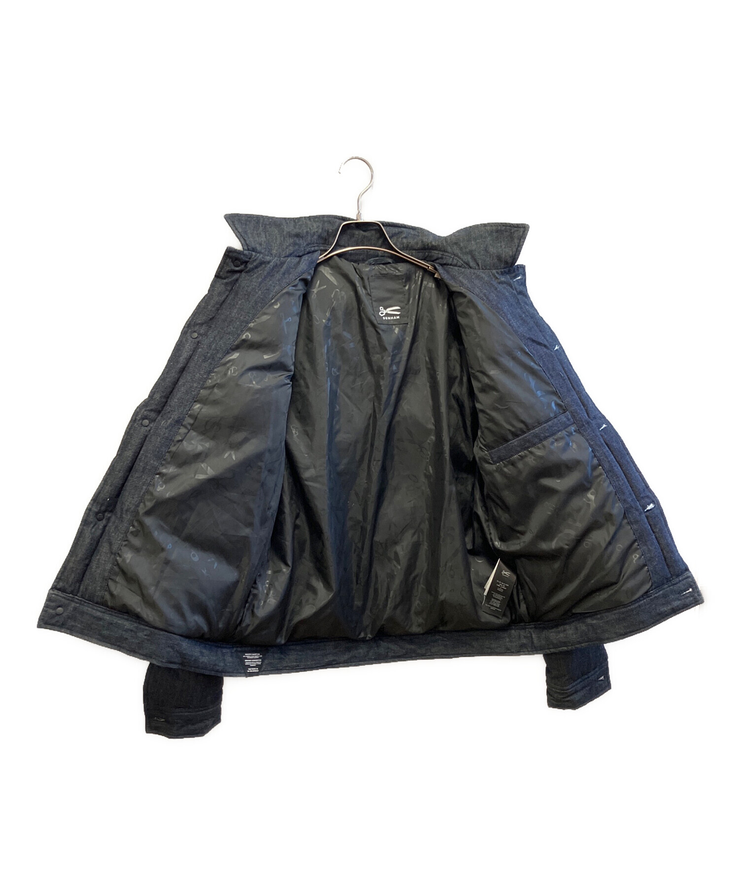 中古・古着通販】Denham (デンハム) ダウンジャケット ネイビー サイズ 