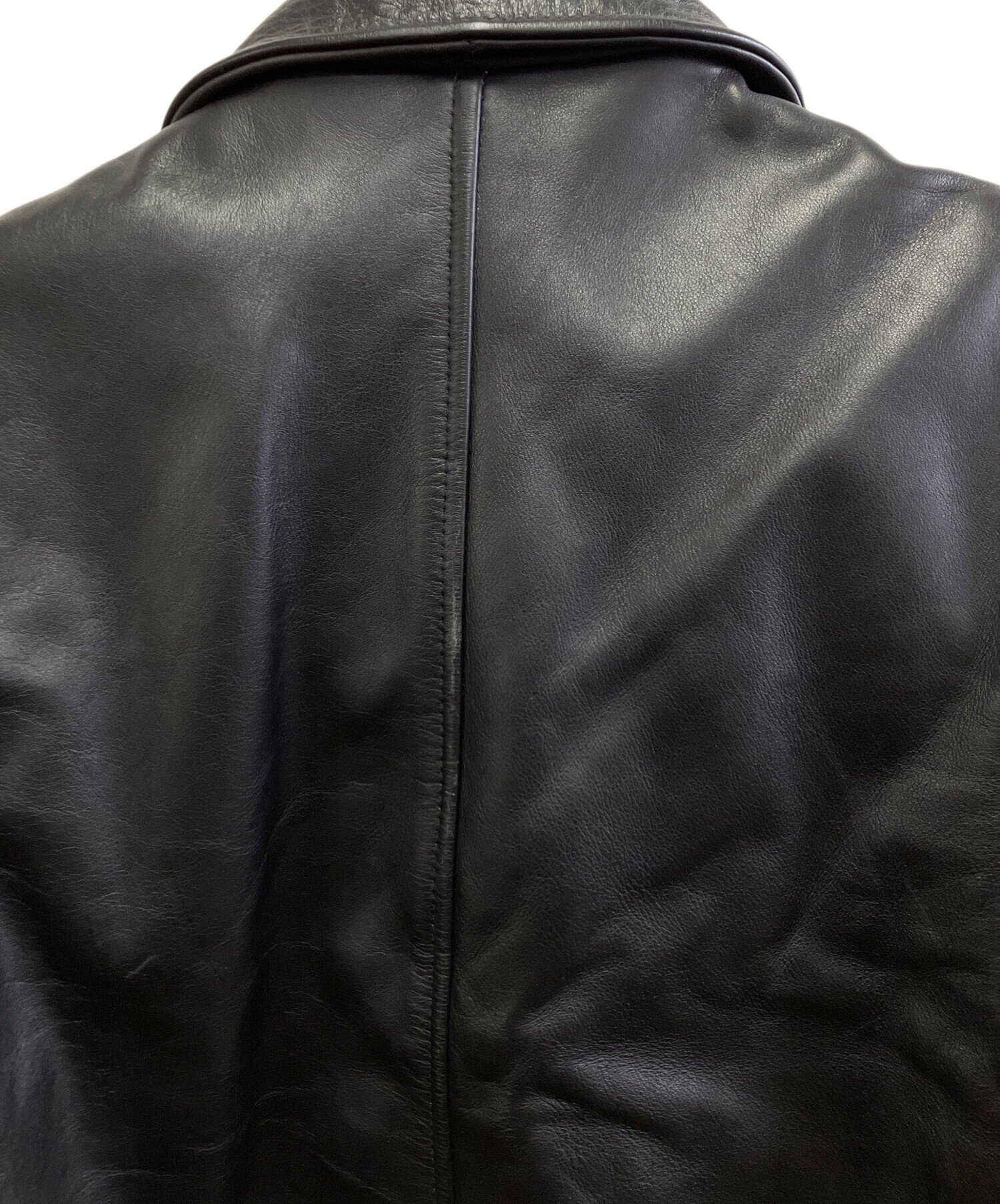 中古・古着通販】Schott (ショット) レザージャケット ブラック サイズ