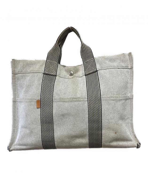中古・古着通販】HERMES (エルメス) トートバッグ グレー｜ブランド 