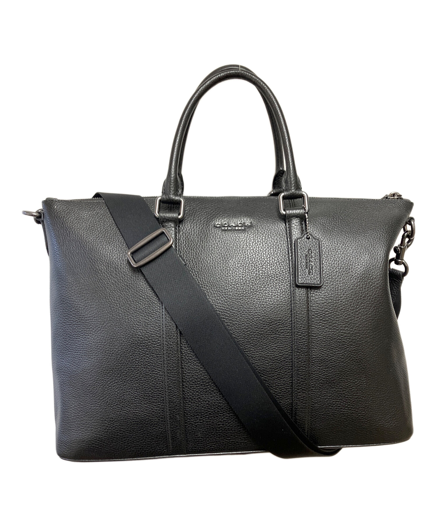 中古・古着通販】COACH (コーチ) ケイレブ ワーク バッグ ブラック