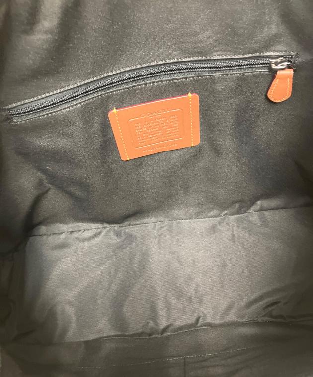 中古・古着通販】COACH (コーチ) ケイレブ ワーク バッグ ブラック