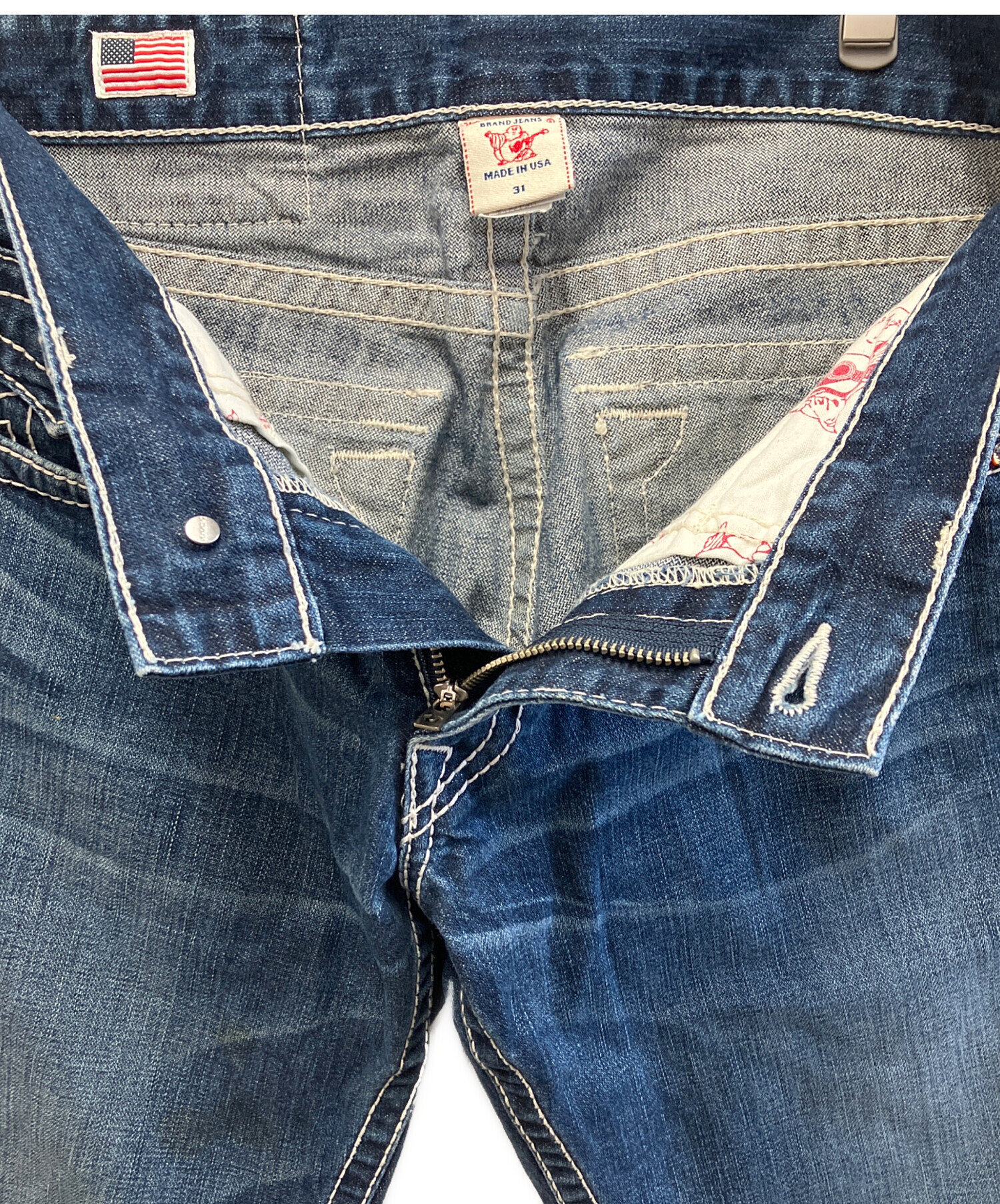 中古・古着通販】TRUE RELIGION (トゥルー レリジョン) デニムパンツ