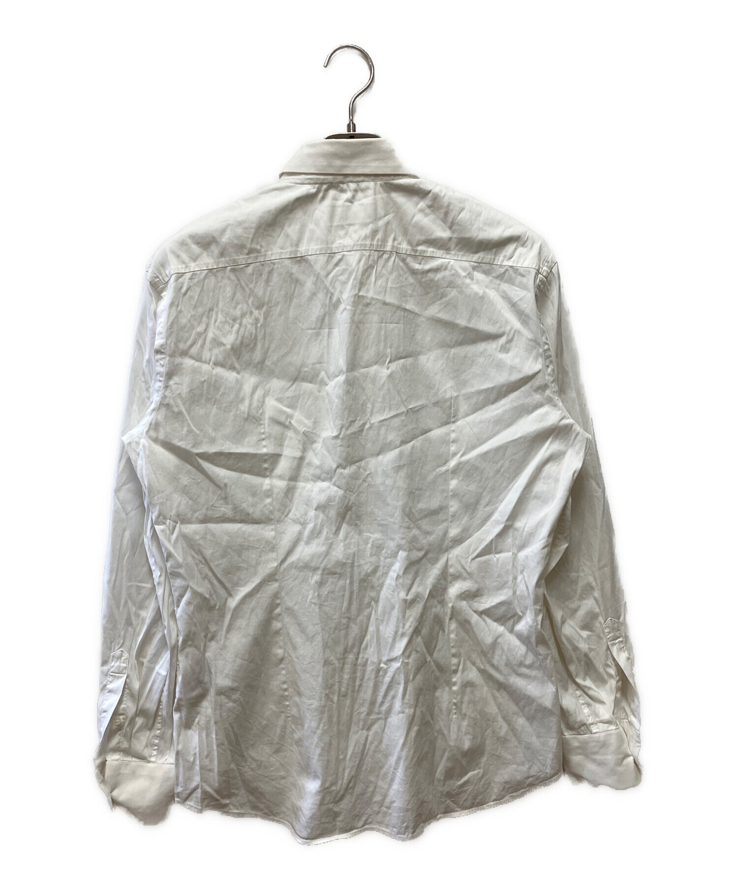 中古・古着通販】PRADA (プラダ) 長袖シャツ ホワイト サイズ:40
