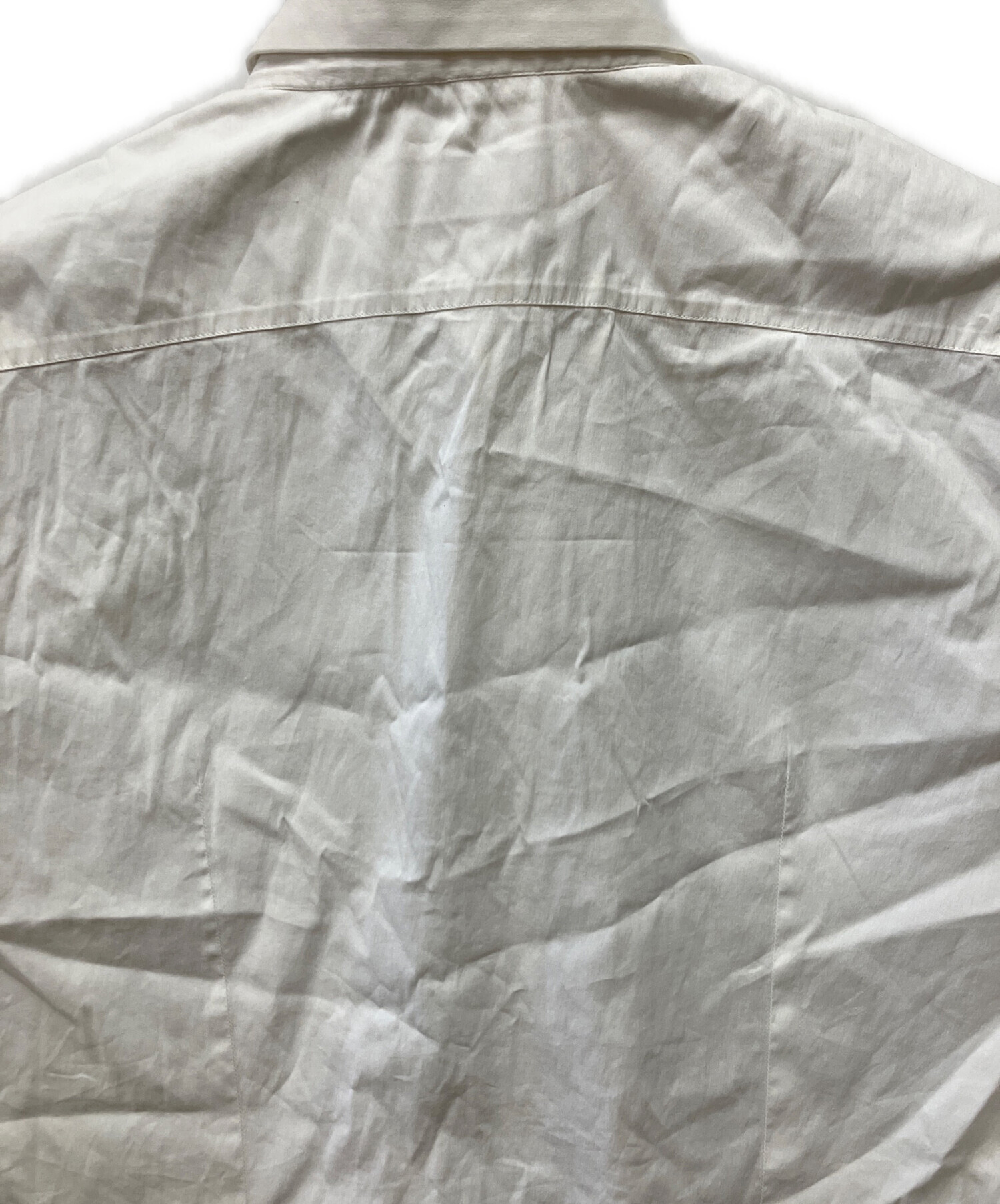 中古・古着通販】PRADA (プラダ) 長袖シャツ ホワイト サイズ:40