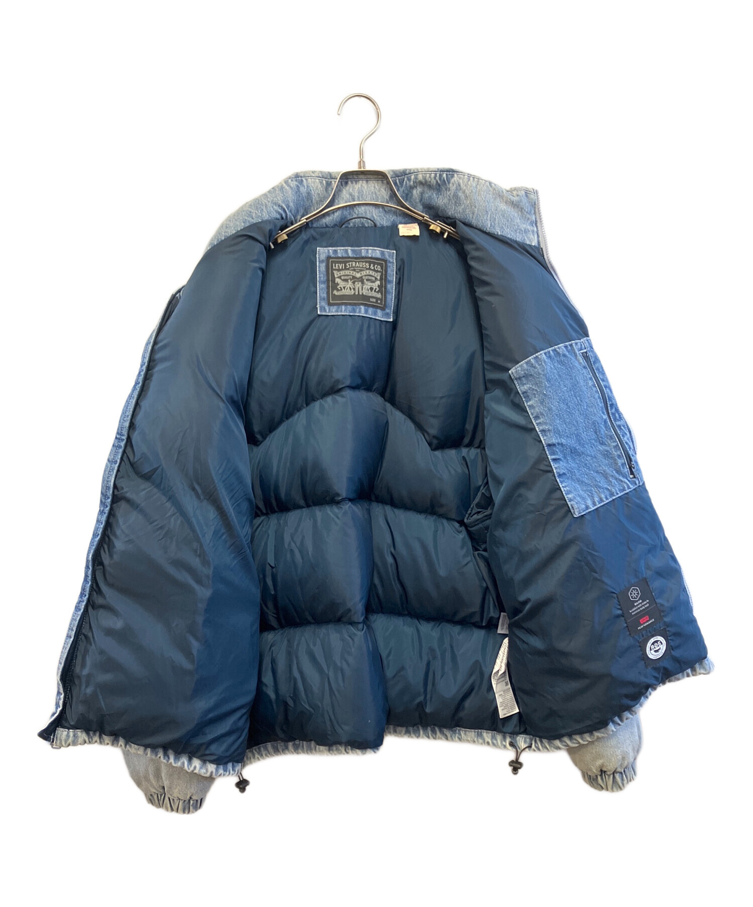 中古・古着通販】LEVI'S (リーバイス) ダウンジャケット インディゴ