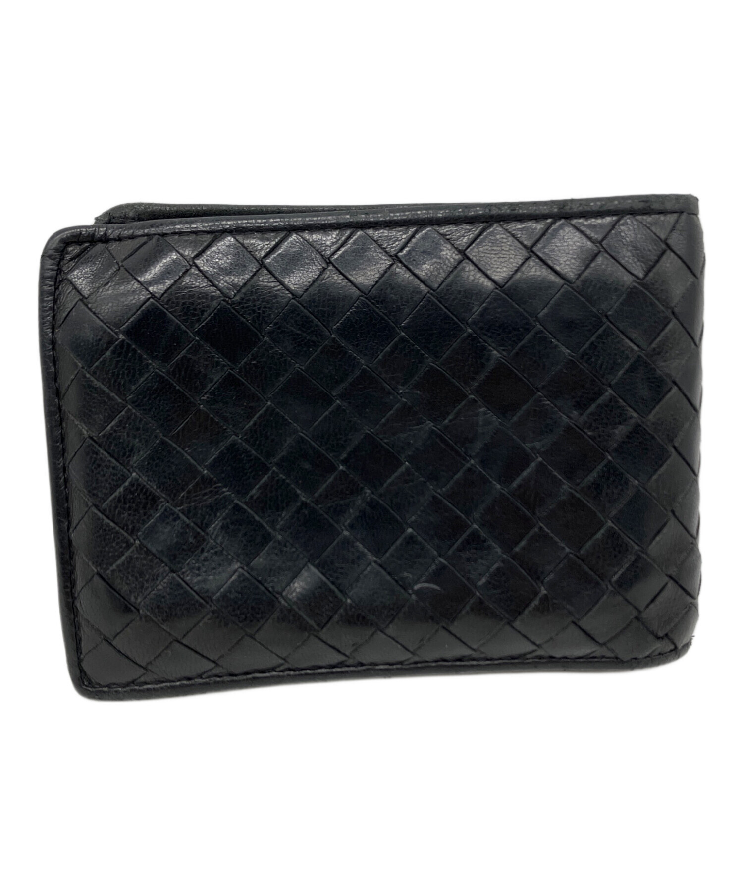 中古・古着通販】BOTTEGA VENETA (ボッテガベネタ) 2つ折り財布 