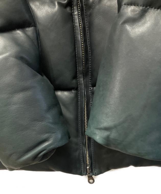 中古・古着通販】AVIREX (アヴィレックス) ラムレザーダウンジャケット