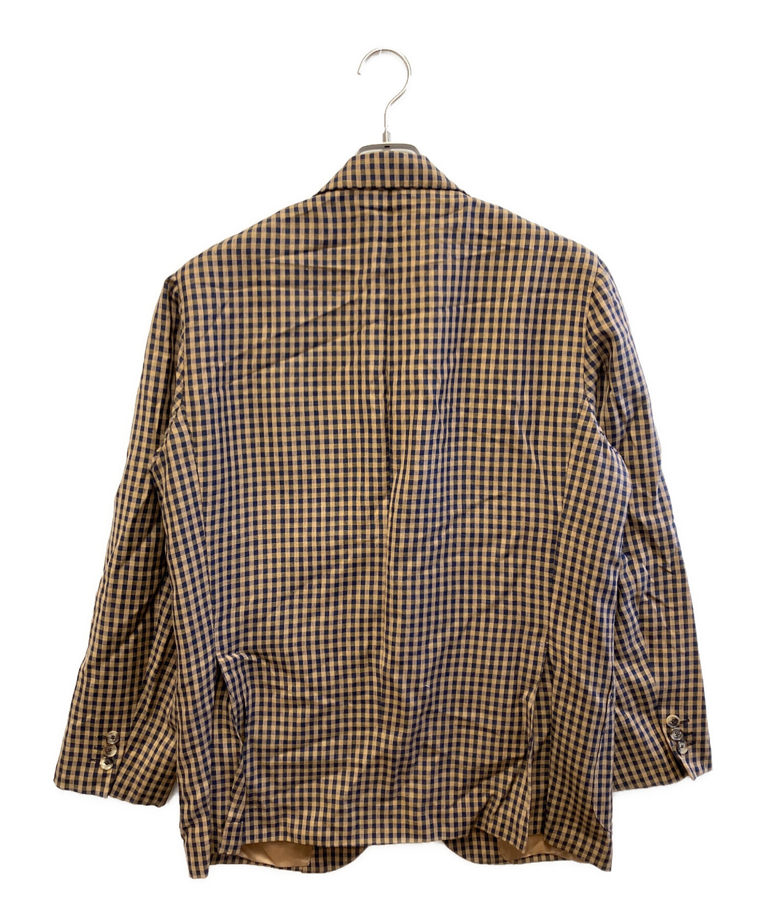 中古・古着通販】CARUSO (カルーゾ) テーラードジャケット ブラウン