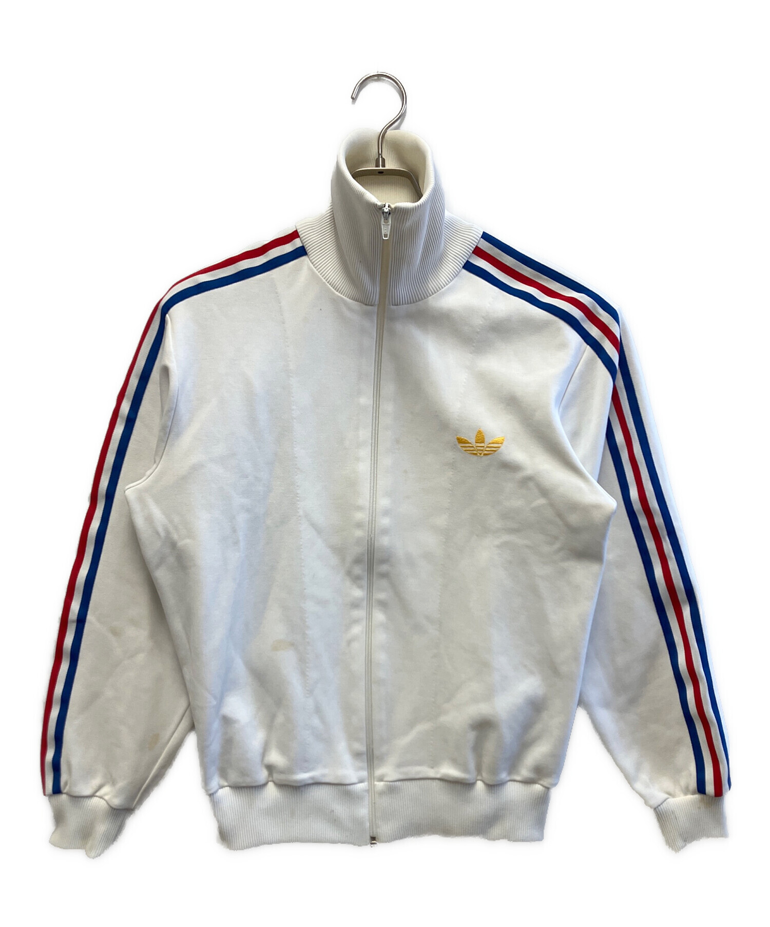中古・古着通販】adidas (アディダス) トラックジャケット ホワイト