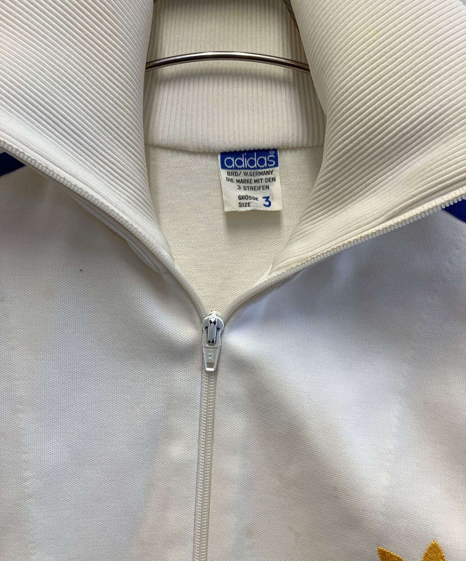 中古・古着通販】adidas (アディダス) トラックジャケット ホワイト