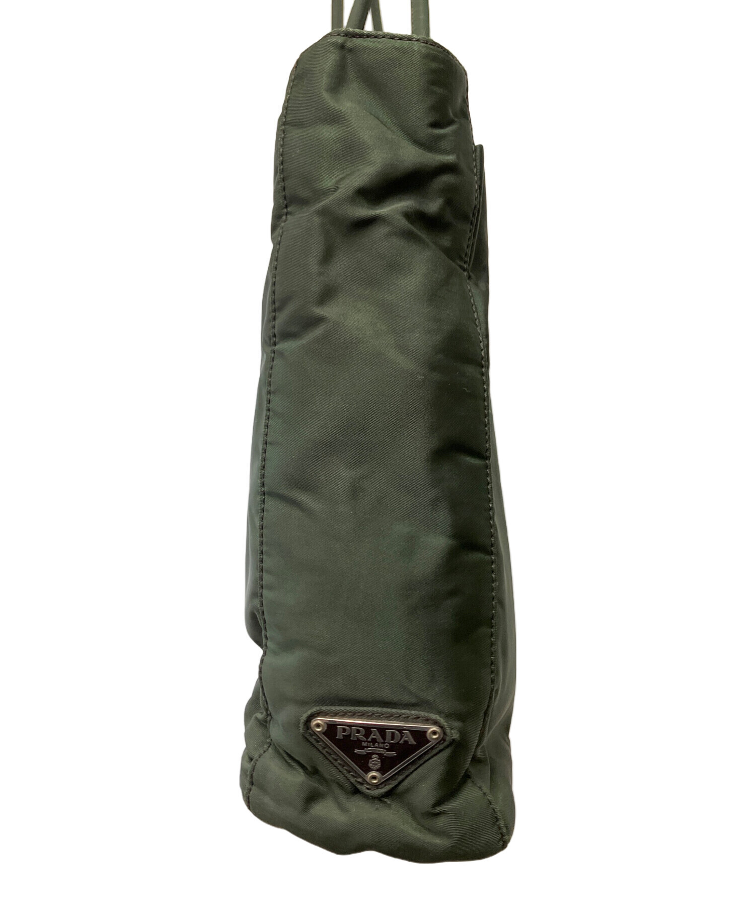 中古・古着通販】PRADA (プラダ) トートバッグ グリーン｜ブランド