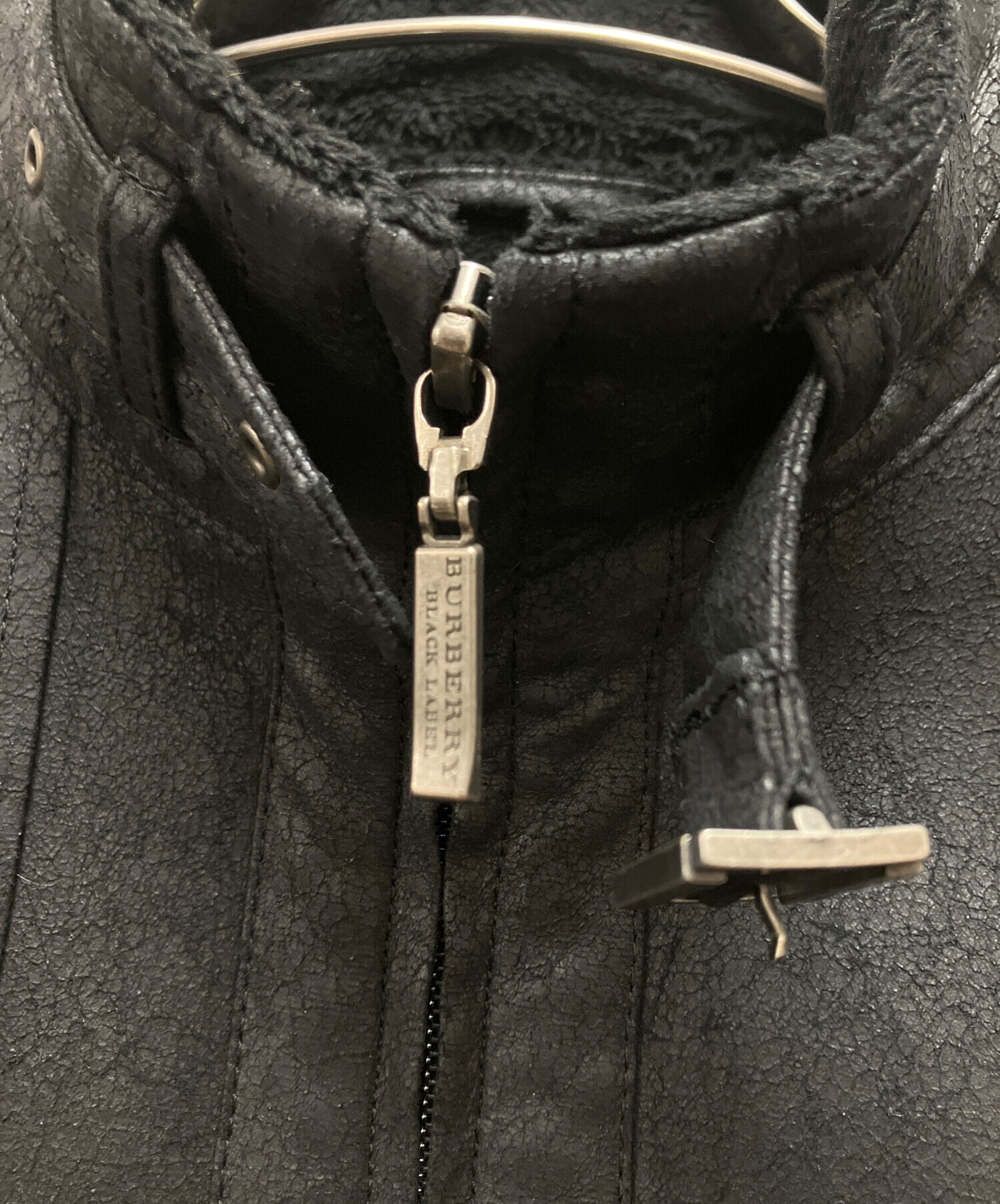 バーバリーブラックレーベル　ブルゾン　ダークグレー　サイズL 未使用品 BURBERRY BLACK LABEL - バーバリーブラックレーベル ブルゾンの通販