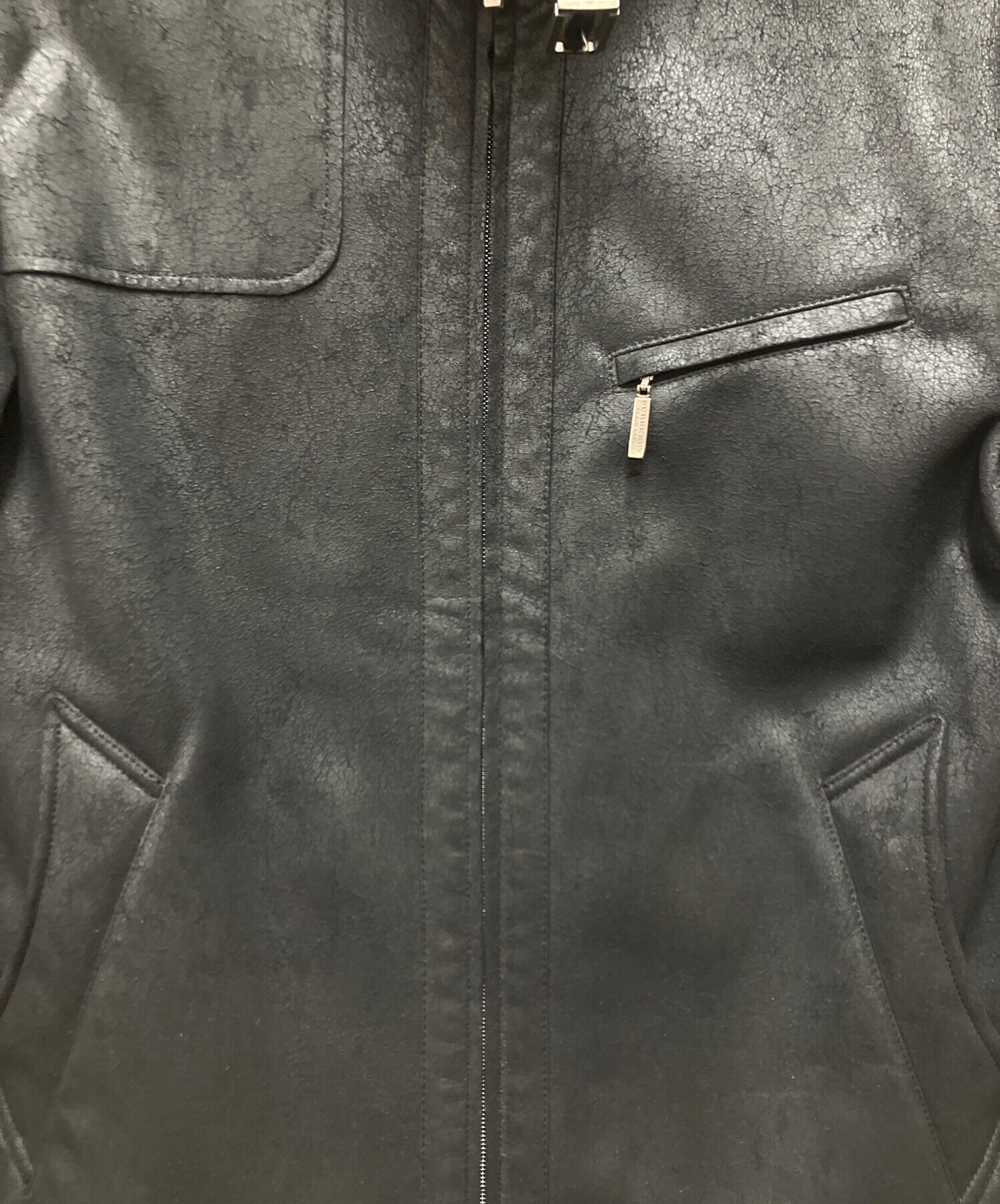 バーバリーブラックレーベル　ブルゾン　ダークグレー　サイズL 未使用品 BURBERRY BLACK LABEL - バーバリーブラックレーベル ブルゾンの通販