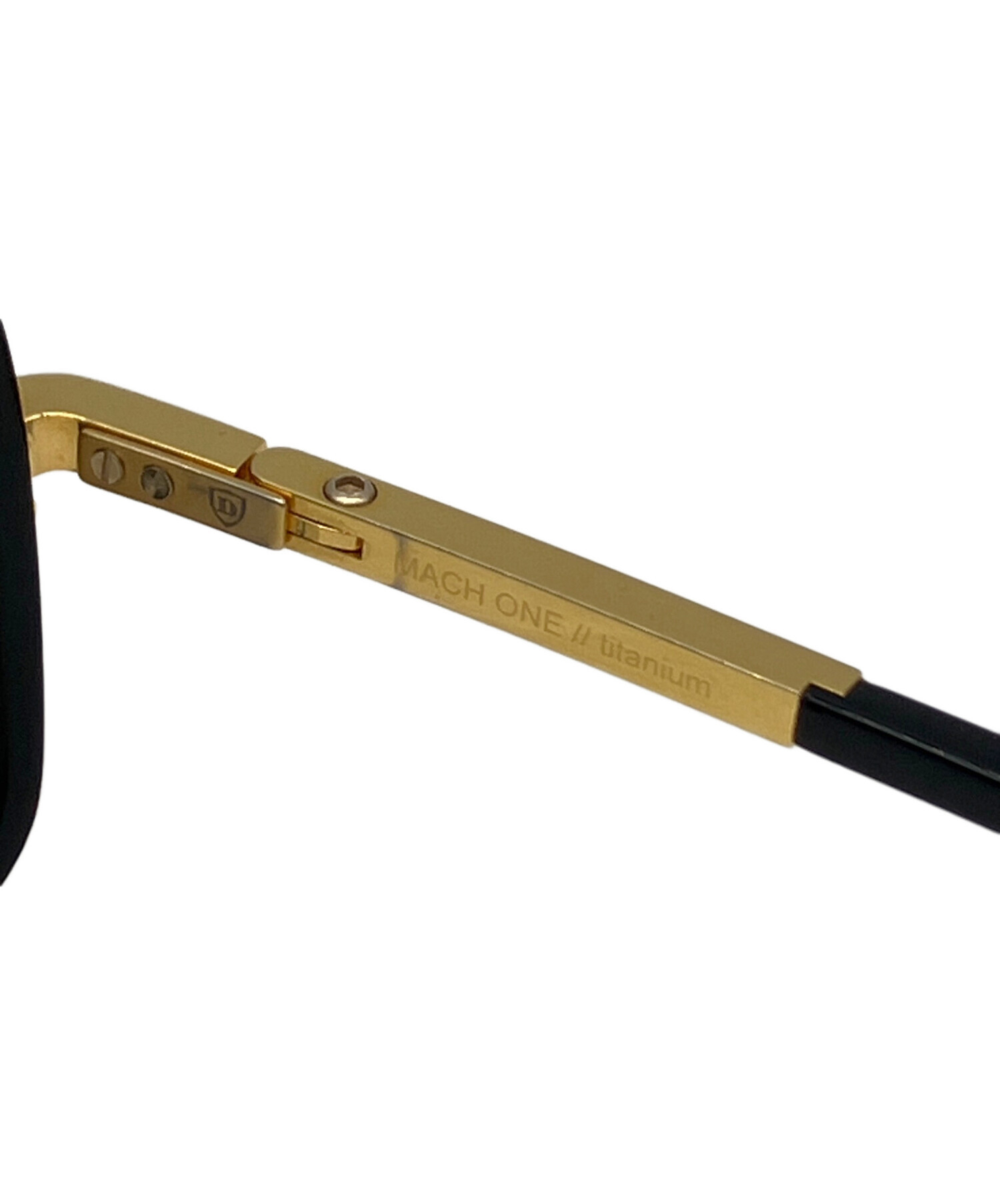 中古・古着通販】DITA (ディータ) サングラス ブラック×ゴールド