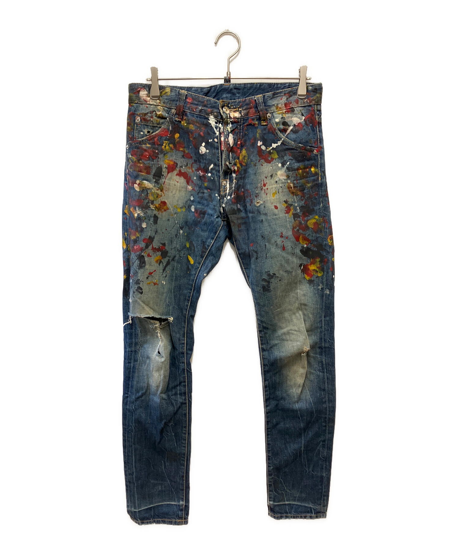 廃盤‼️DSQUARED2 ダメージデニムパンツ　44 DSQUARED2 ダメージデニムパンツ 44