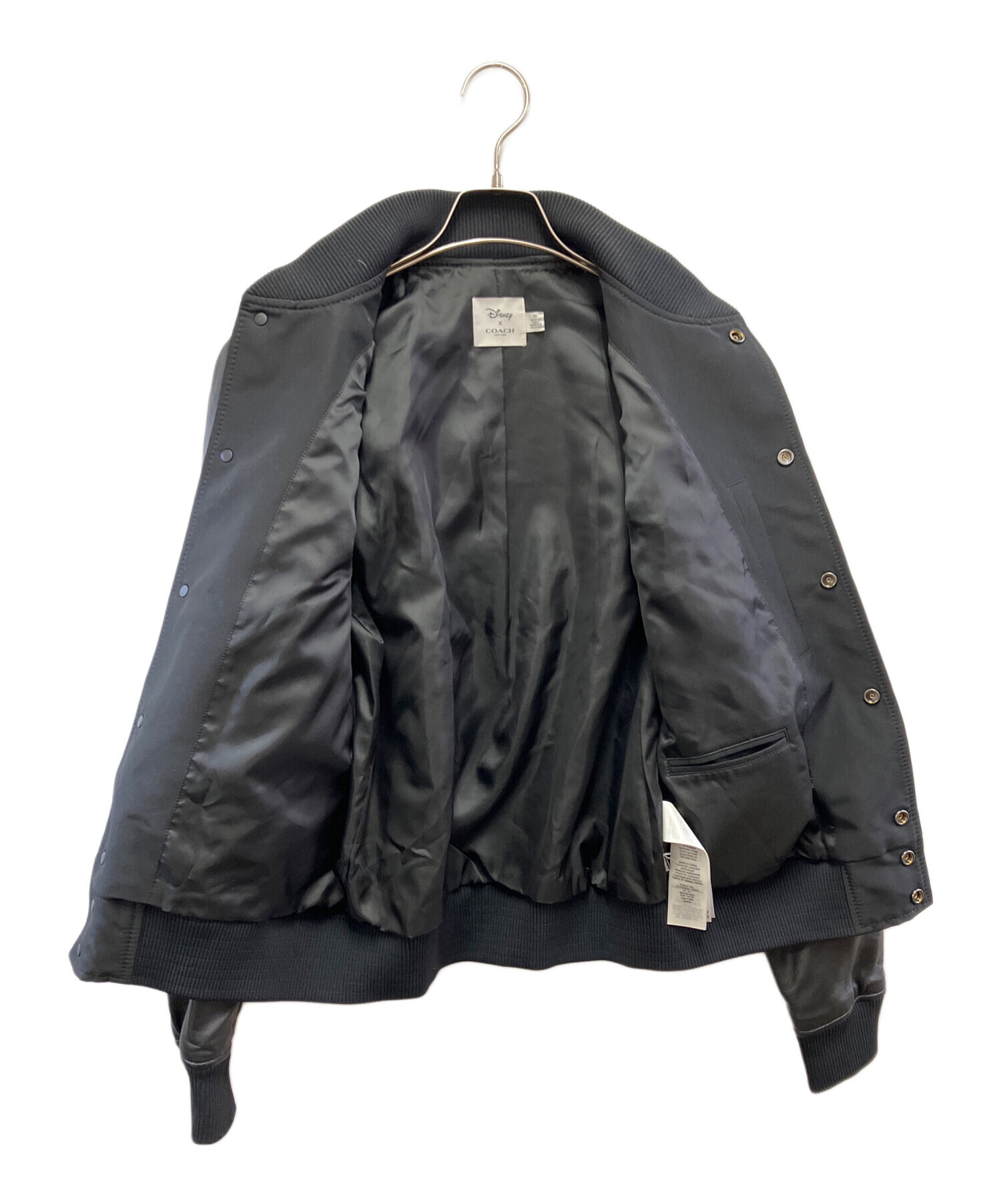 中古・古着通販】COACH (コーチ) スタジャン ブラック サイズ:XS