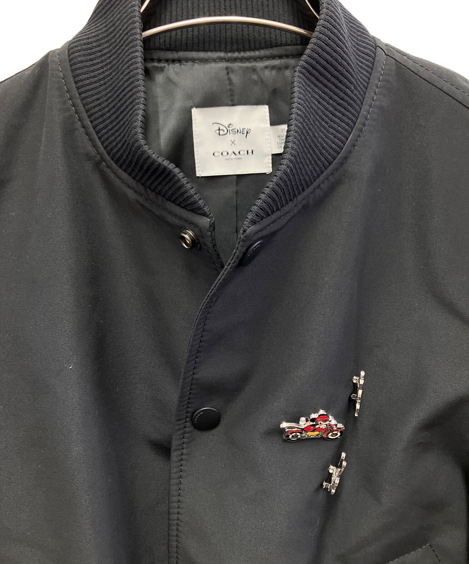 ★美品★コーチ【COACH】スタジャン　XSサイズ COACH（コーチ） ワッペン装飾スタジャン サイズ：XS : カインドオル