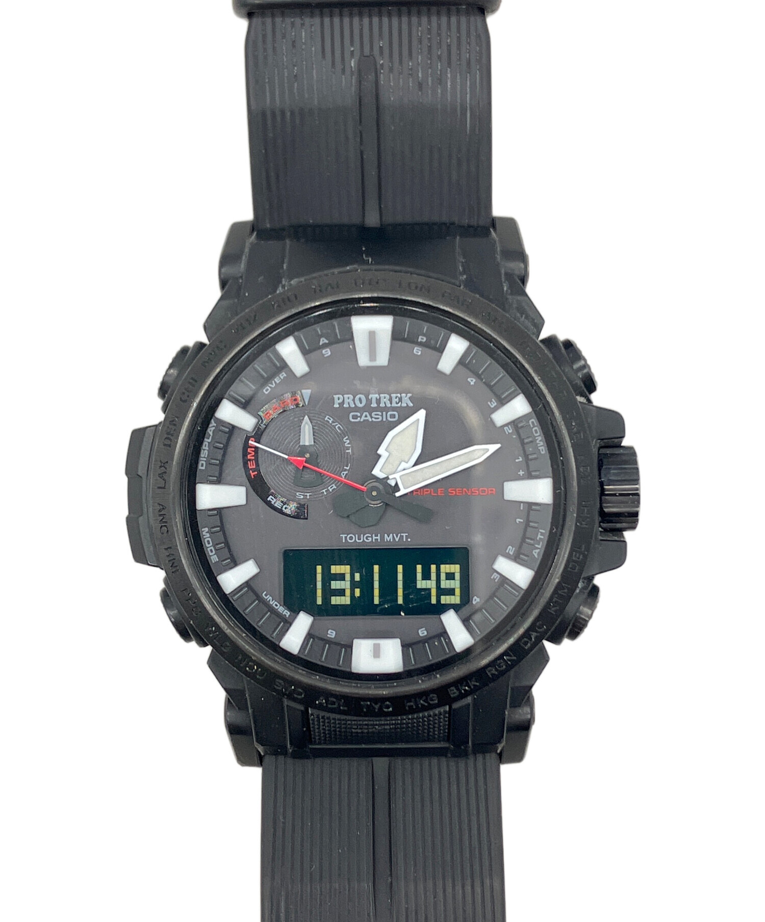 中古・古着通販】CASIO (カシオ) 腕時計 ブラック｜ブランド・古着通販 