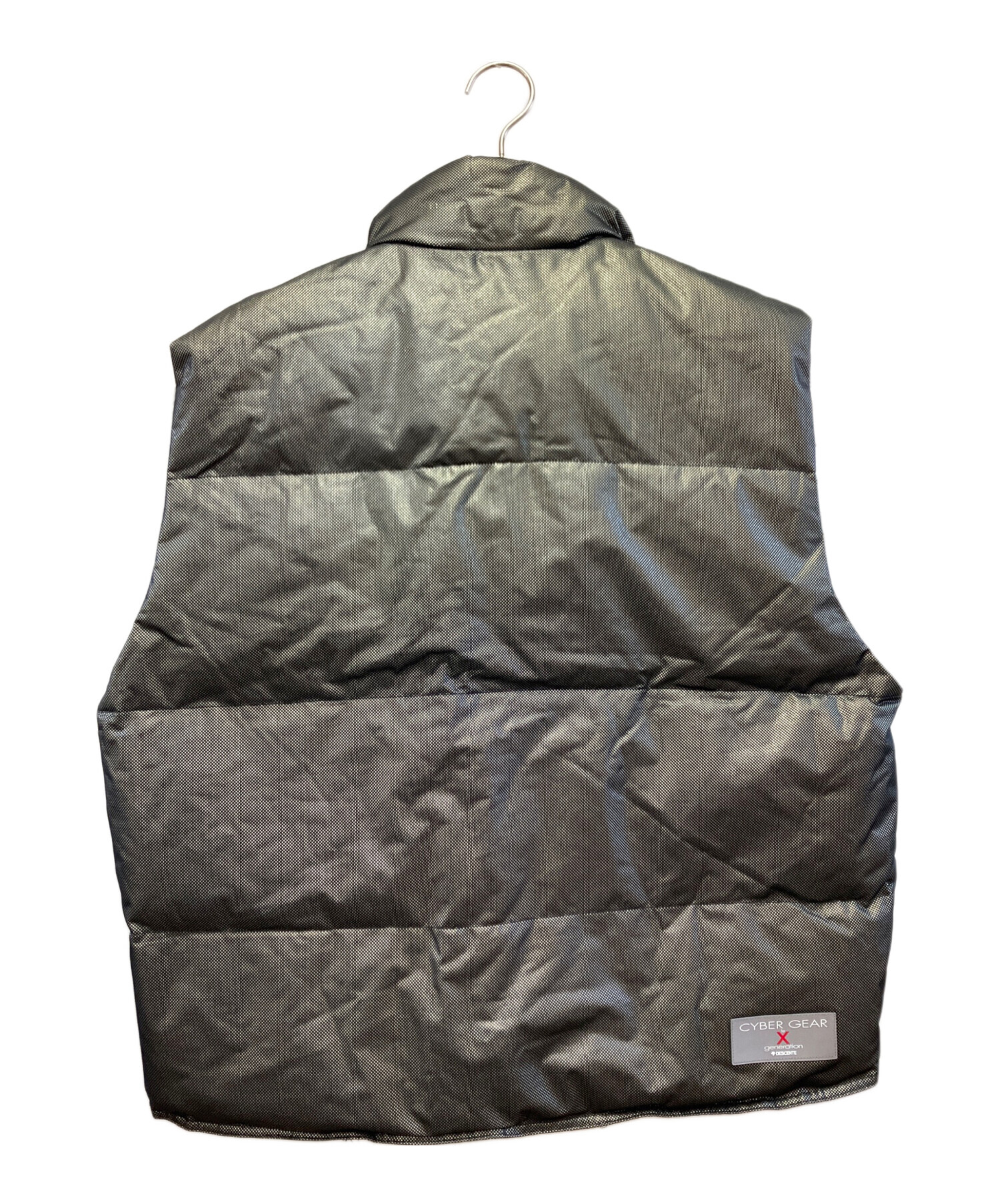 中古・古着通販】DESCENTE (デサント) ダウンベスト グレー サイズ:L