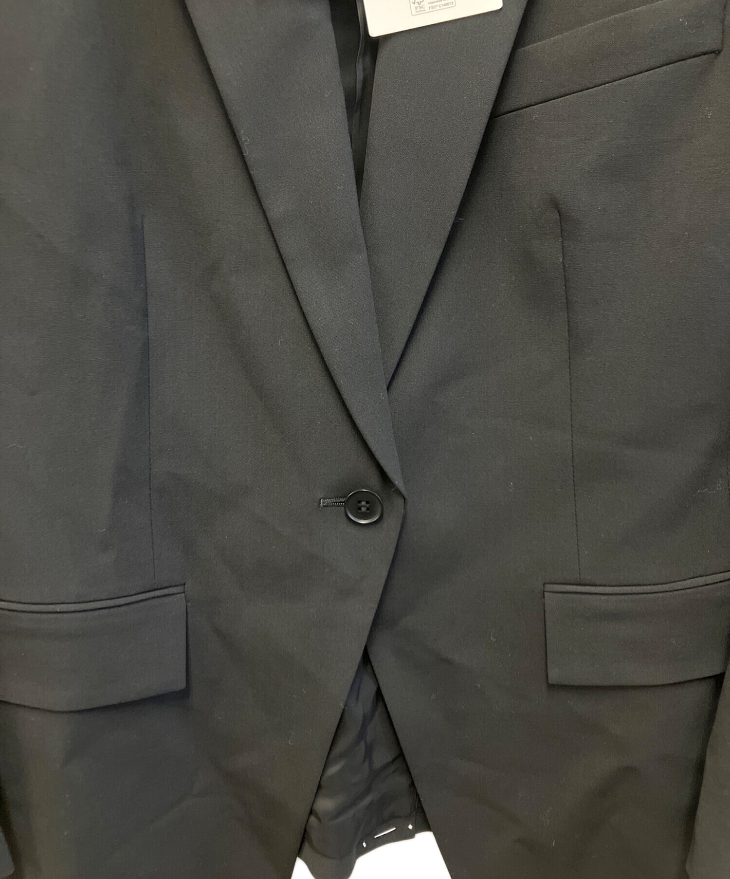 中古・古着通販】theory (セオリー) テーラードジャケット ブラック