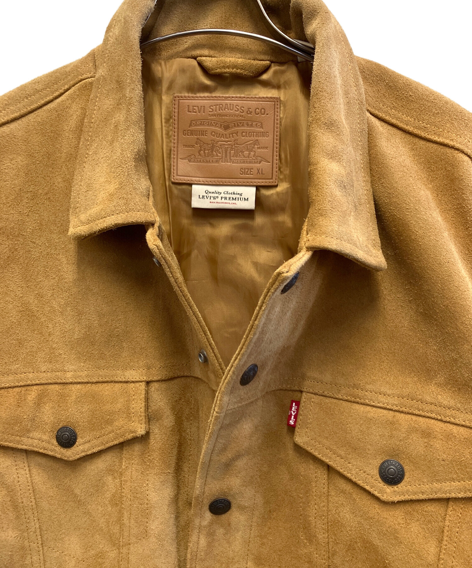 【未使用品】LEVI'S Premium スエードジャケット 中古・古着通販】LEVI'S PReMIUM (リーバイス プレミアム) スウェード