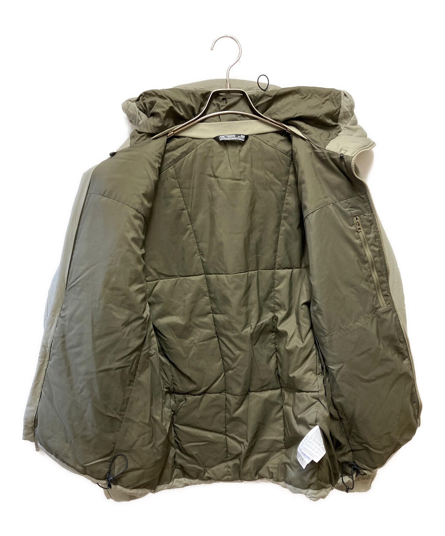 中古・古着通販】ARC'TERYX (アークテリクス) ATOM AR HOODY カーキ