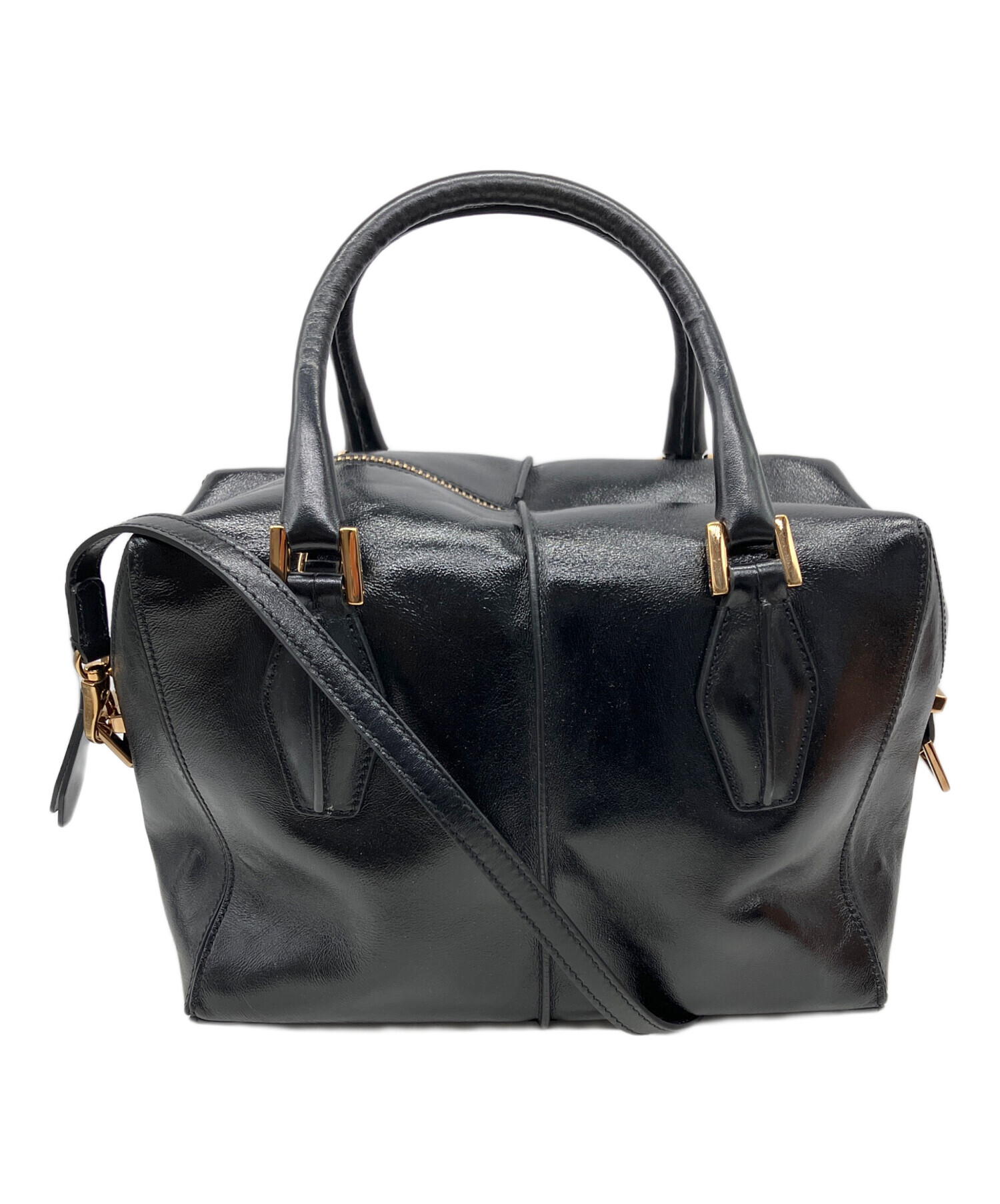 中古・古着通販】TOD'S (トッズ) 2WAYショルダーバッグ ブラック