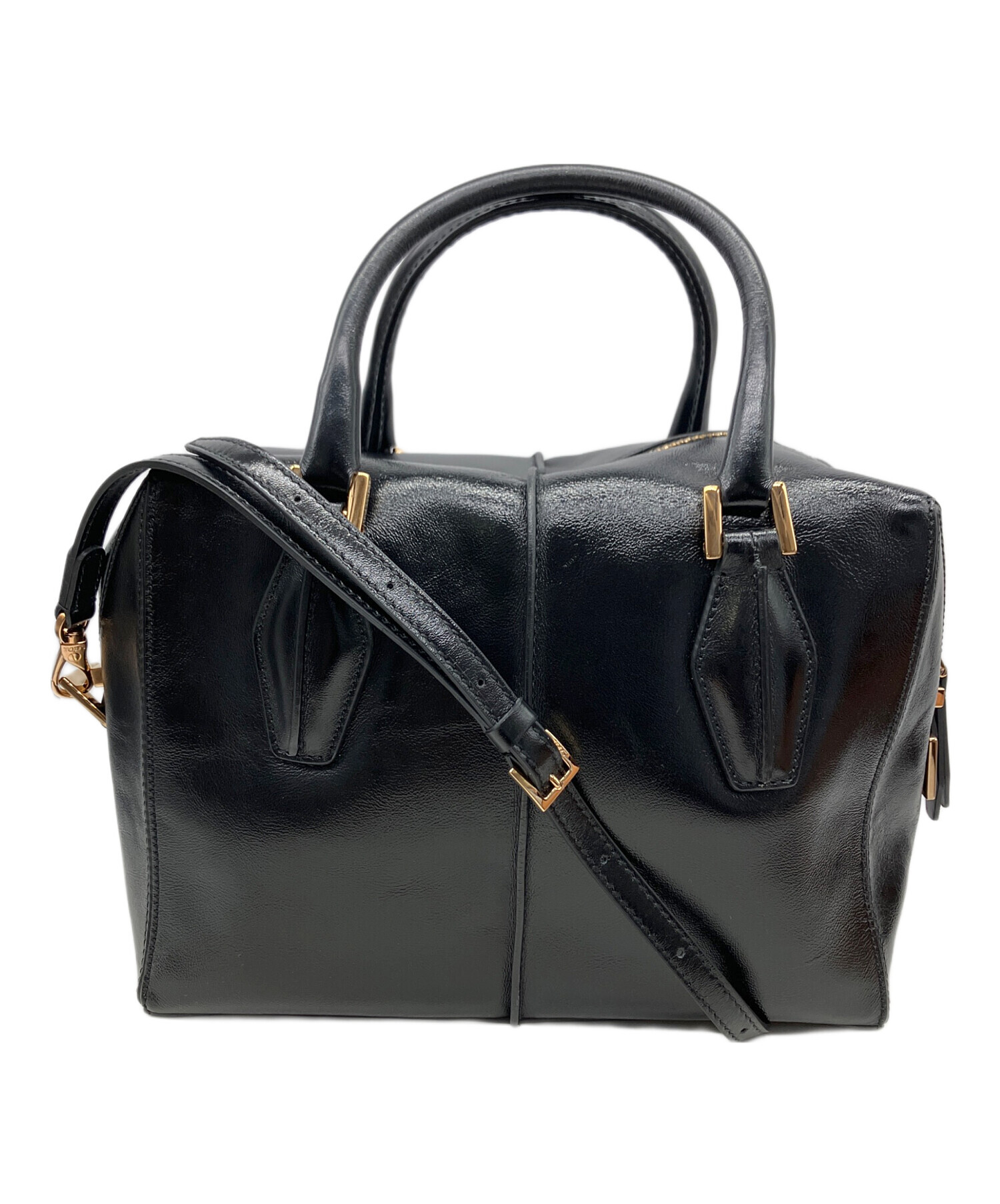 中古・古着通販】TOD'S (トッズ) 2WAYショルダーバッグ ブラック