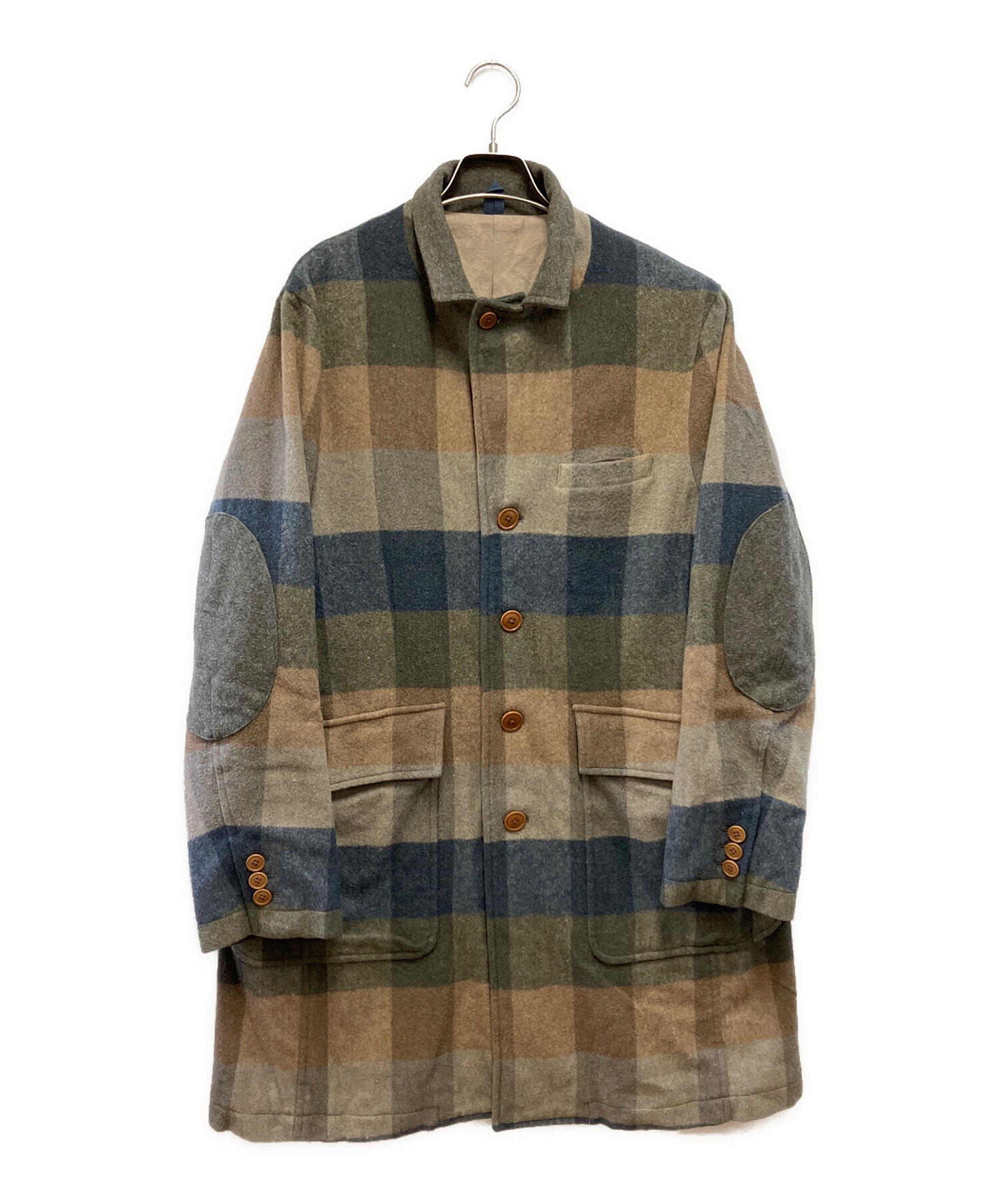 中古・古着通販】ts(s) (ティーエスエス) チェスターコート ブラウン