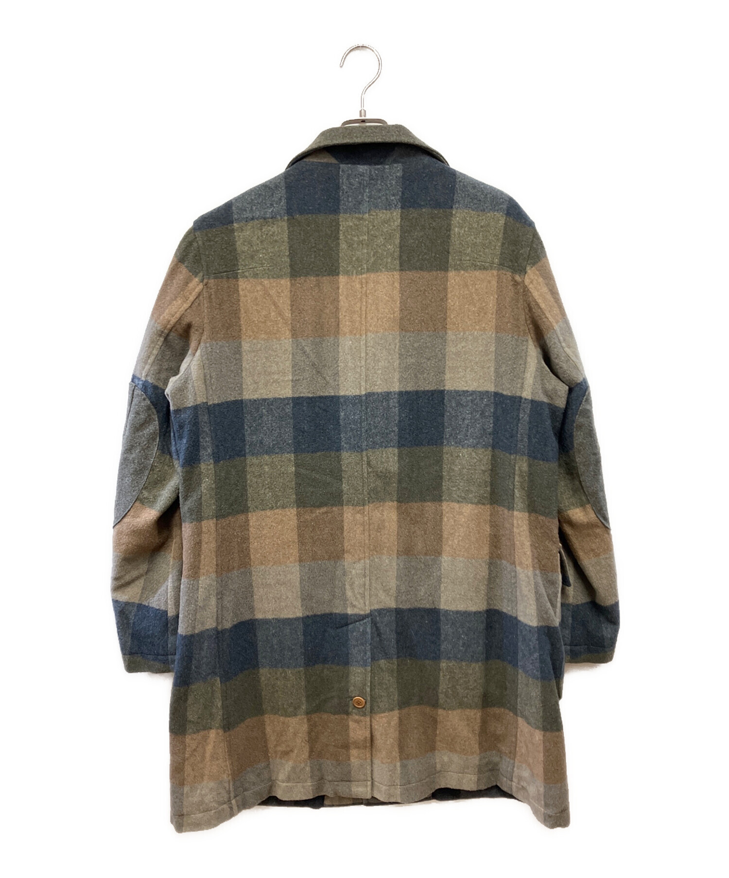 美品 ts(s) エルボーパッチ ツイード チェスターコート tss 中古・古着通販】ts(s) (ティーエスエス) チェスターコート ブラウン