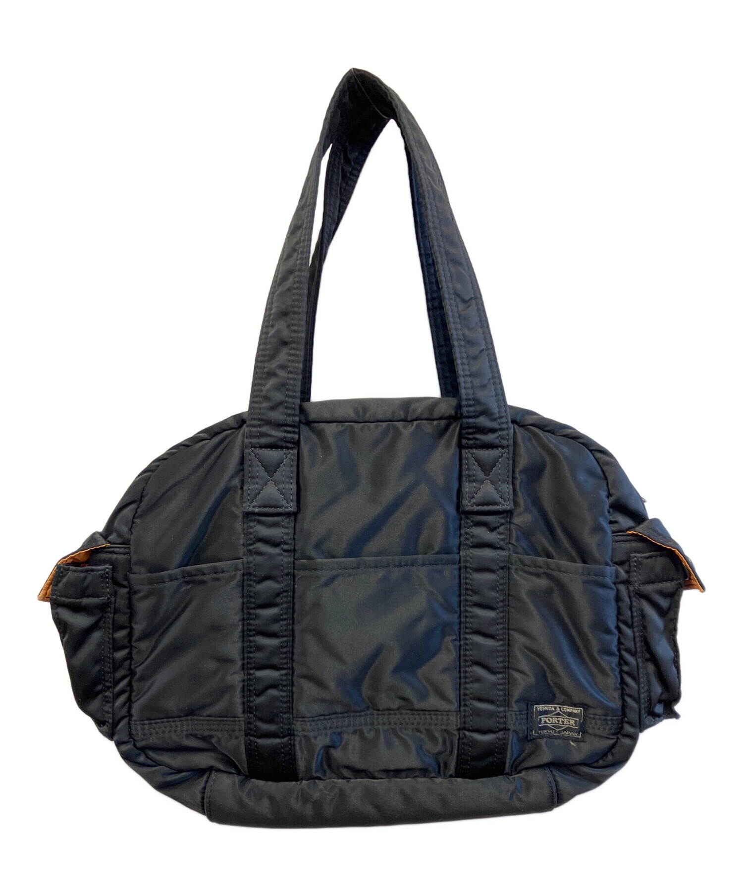 中古・古着通販】PORTER (ポーター) ミニボストンバッグ ブラック