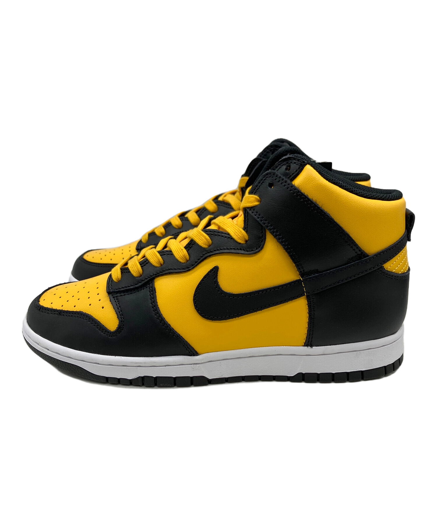 中古・古着通販】NIKE (ナイキ) ハイカットスニーカー イエロー