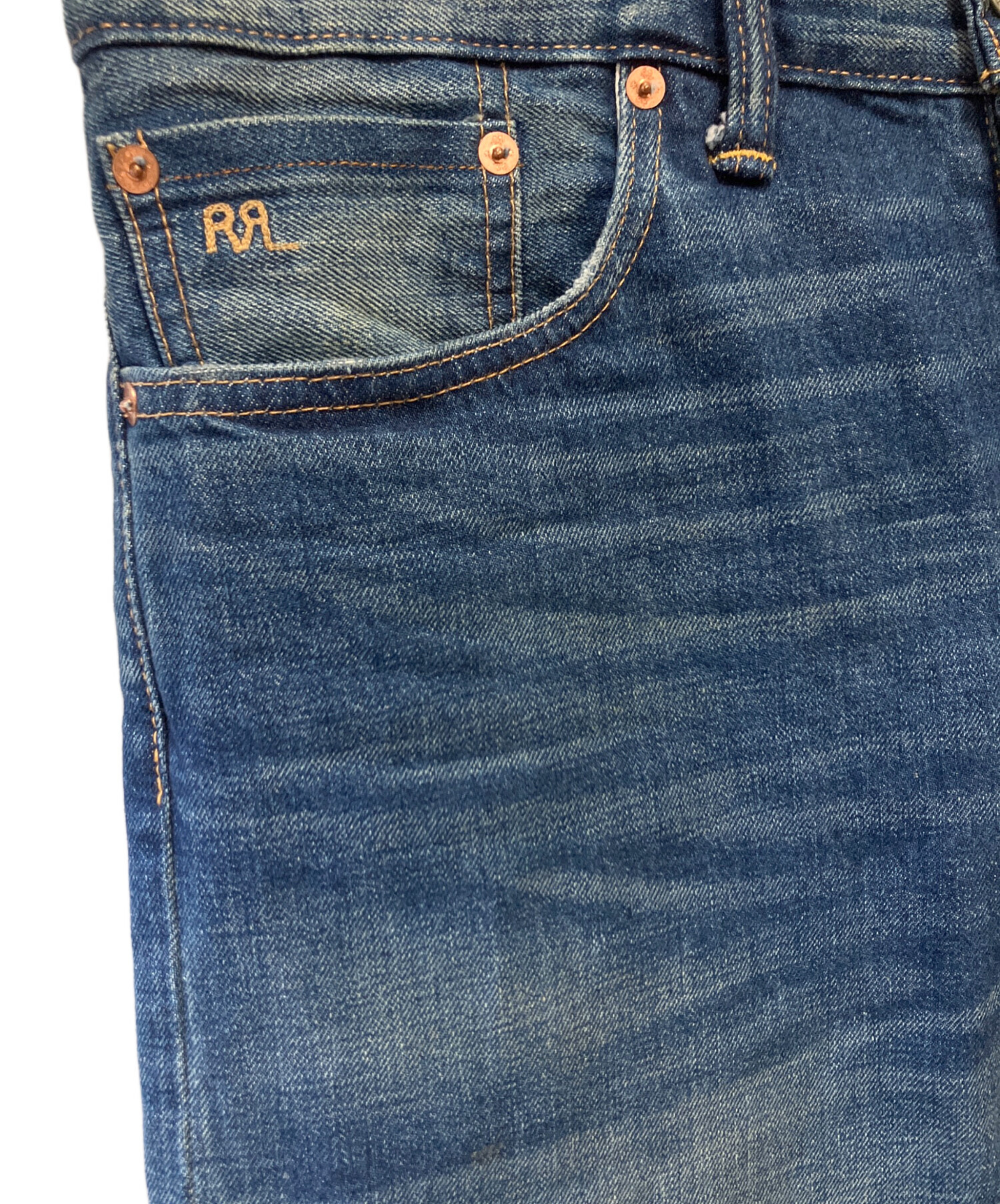 中古・古着通販】RRL (ダブルアールエル) デニムパンツ インディゴ