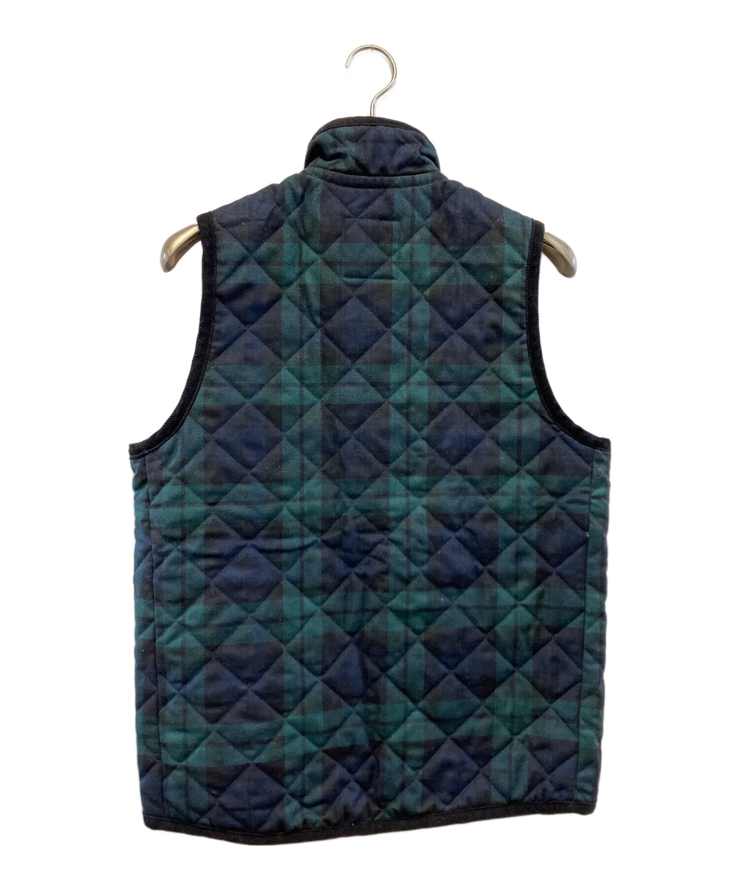 新品タグ付　LAVENHAM ネイビー キルティングベスト Brooks Brothers×LAVENHAM ミックフィールド