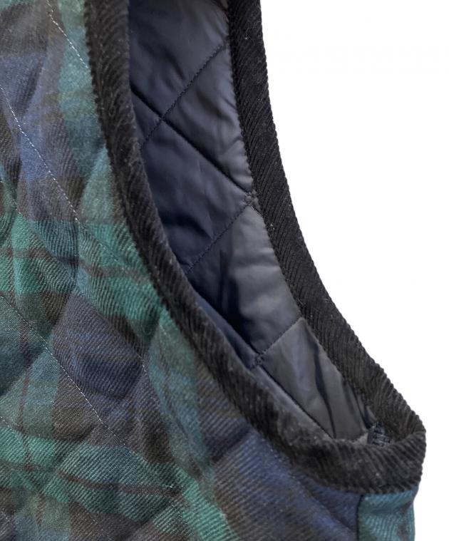 中古・古着通販】LAVENHAM (ラベンハム) キルティングベスト ネイビー