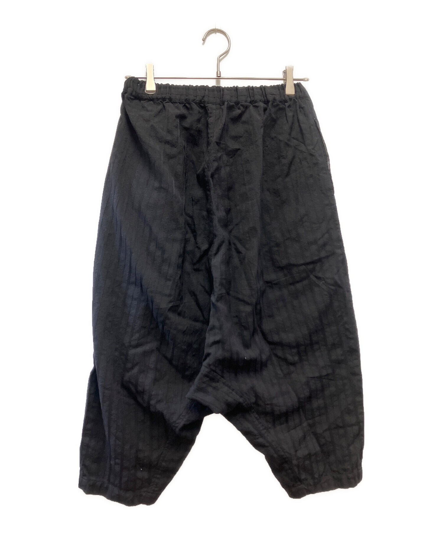 COMMEdesGARCONS 　黒サルエルパンツ 中古・古着通販】COMME des GARCONS (コムデギャルソン) サルエル