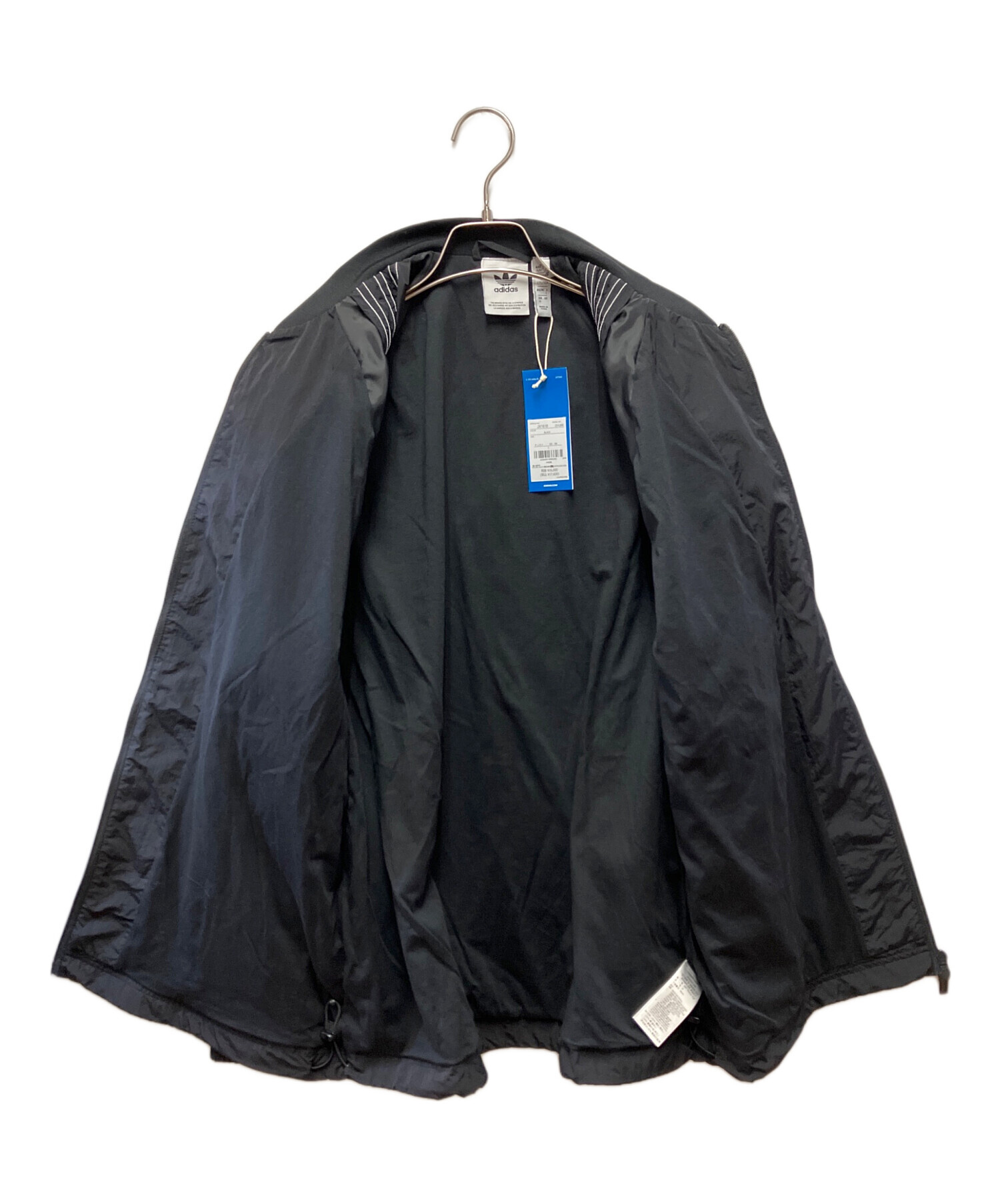 中古・古着通販】adidas (アディダス) ナイロンジャケット ブラック 