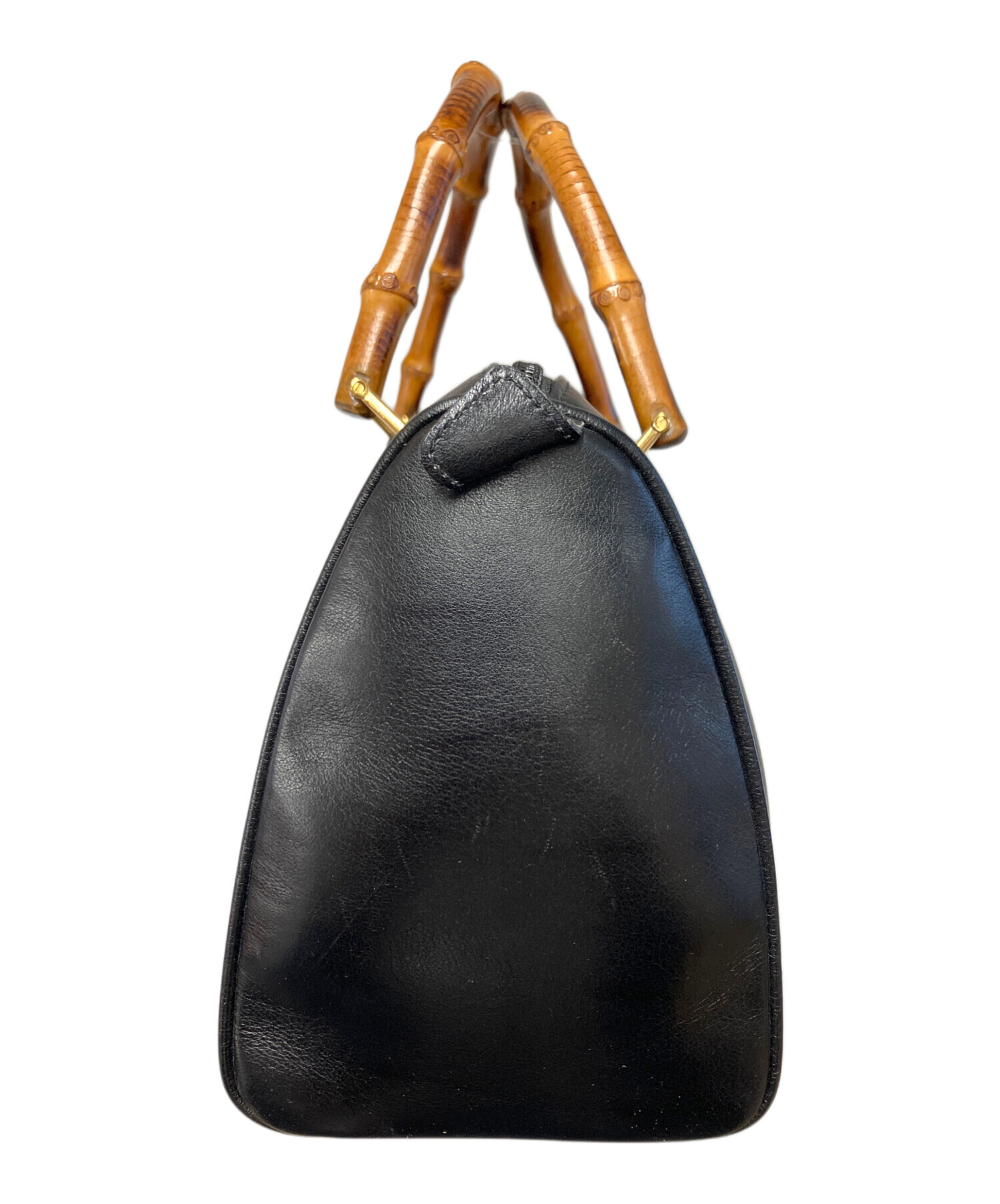 中古・古着通販】GUCCI (グッチ) ミニボストンバッグ ブラック