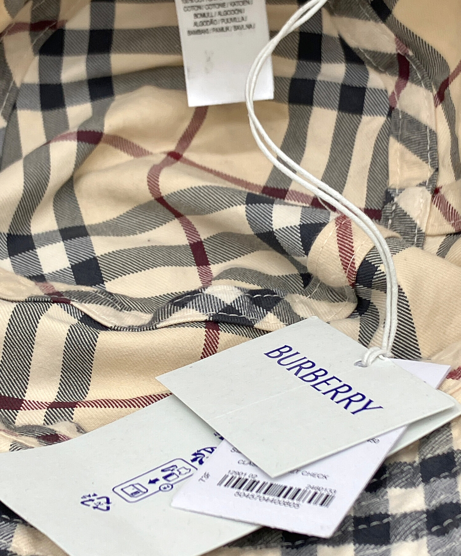 中古・古着通販】BURBERRY (バーバリー) バケットハット 未使用品